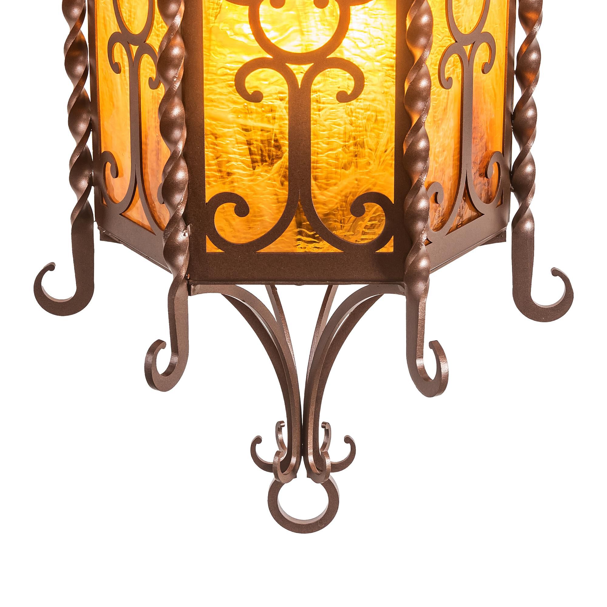 Cosette 33 Inch Tall 3 Light Outdoor Wall Light by Meyda Lighting