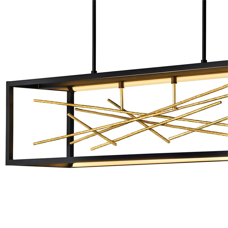 Styx 45 Inch 1 Light LED Linear Suspension Light by Fredrick Ramond