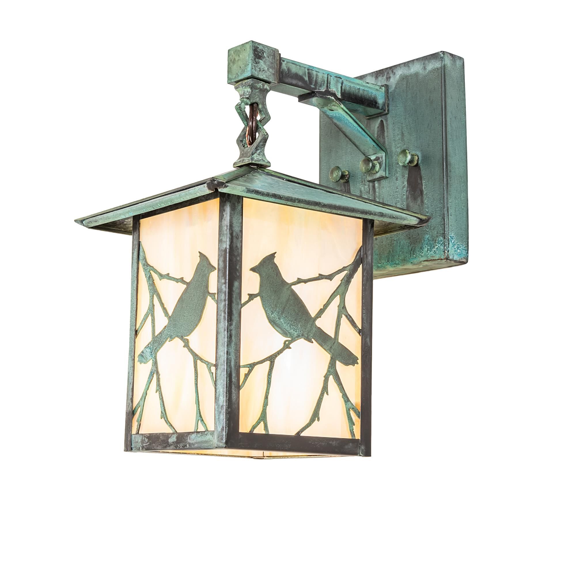 Meyda Lighting Seneca 11 Inch Tall Outdoor Wall Light