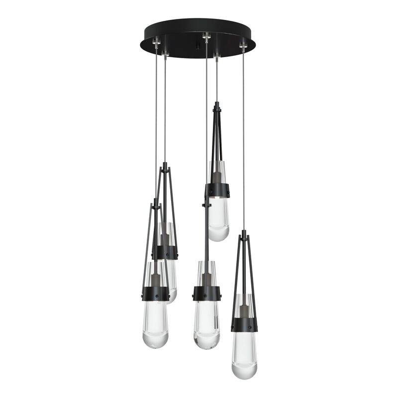 Link 13 Inch 5 Light Multi Light Pendant by Hubbardton Forge