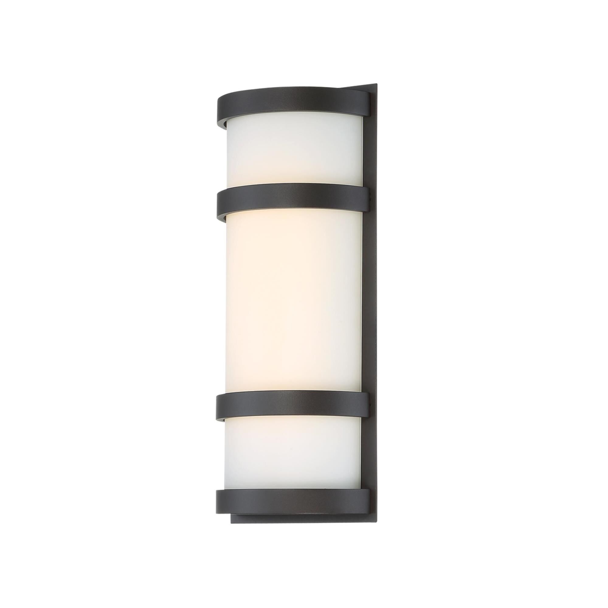 Latitude 14 Inch Tall 1 Light LED Outdoor Wall Light by dweLED