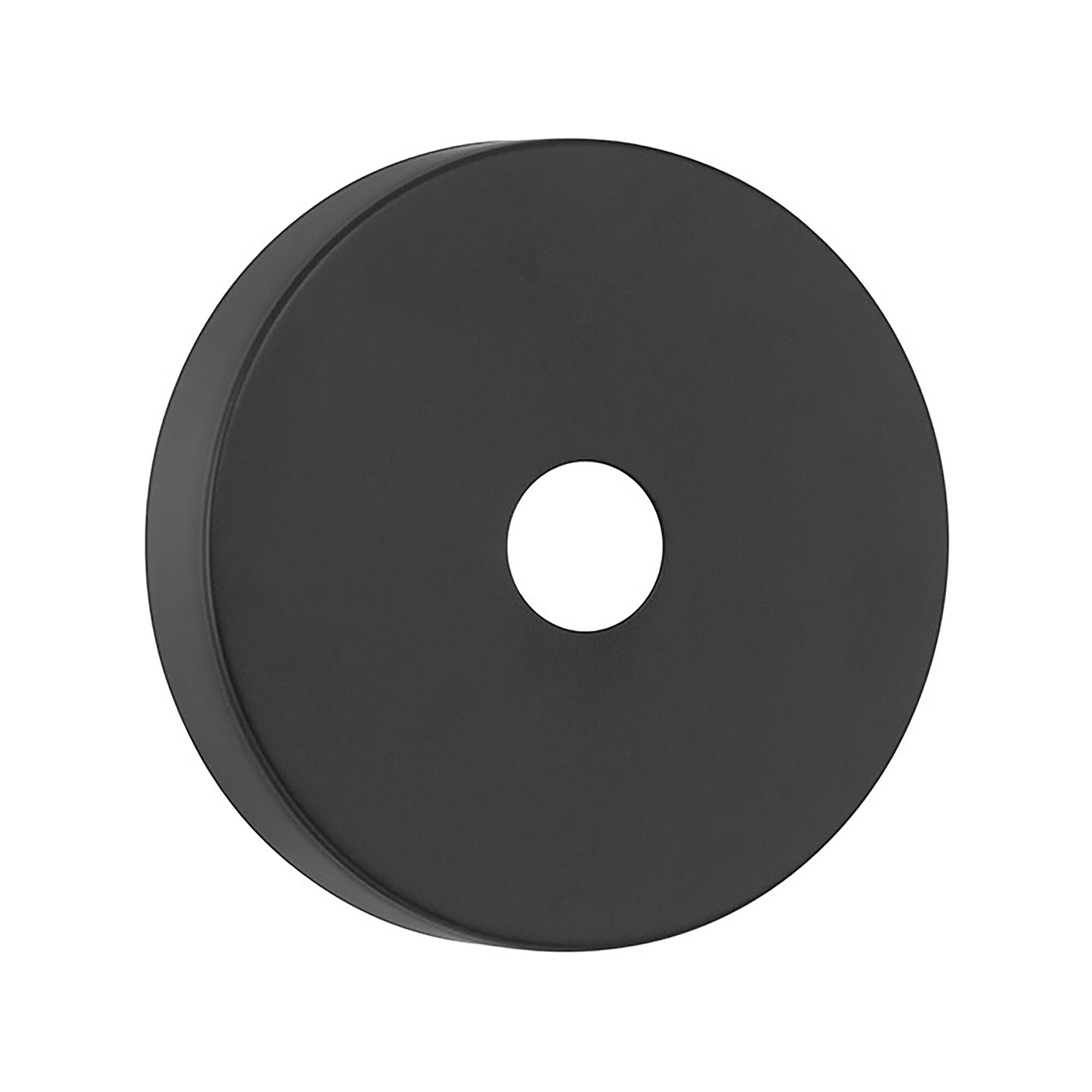 Shown in Matte Black finish and White Frosted glass