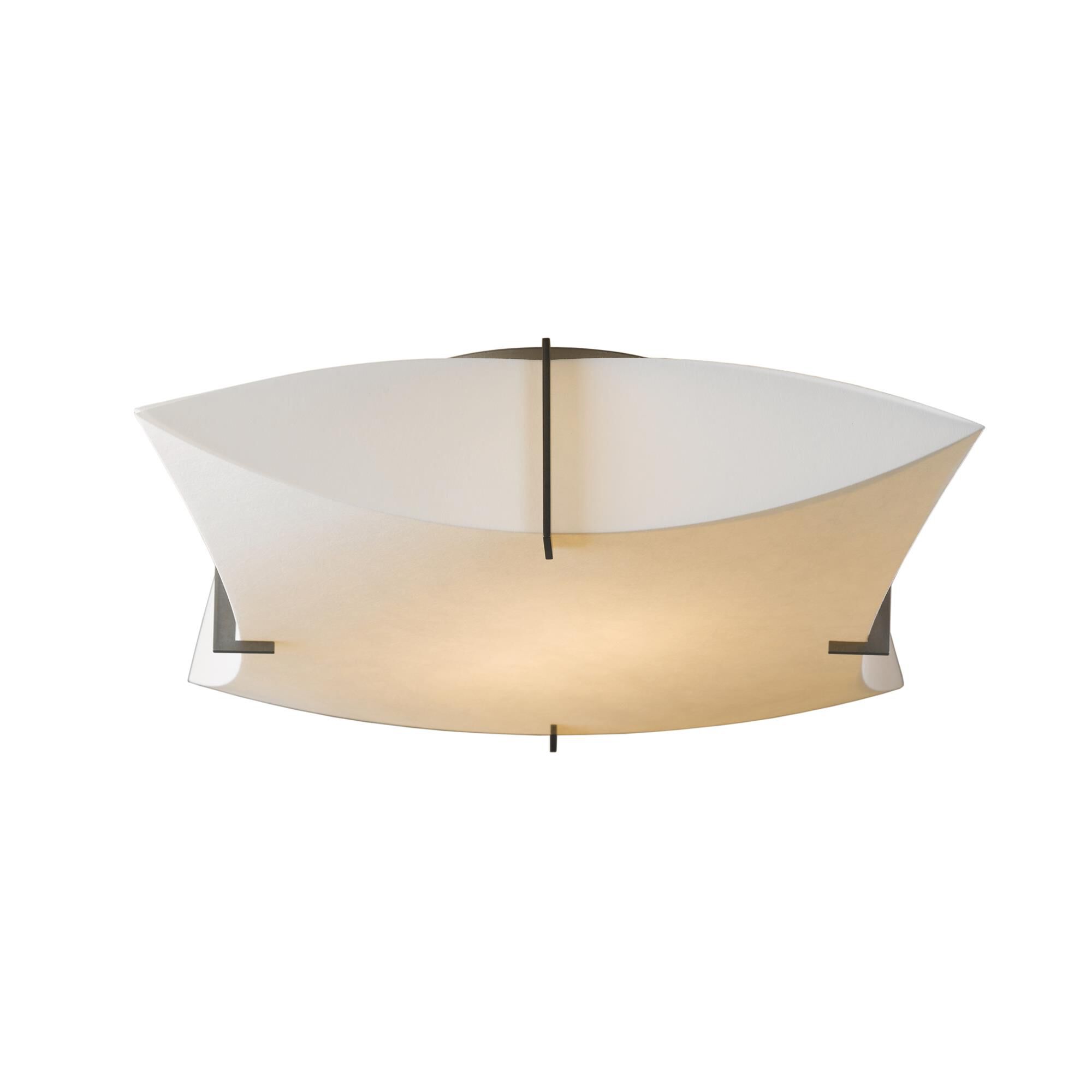 Bento 17 Inch 2 Light Semi Flush Mount by Hubbardton Forge