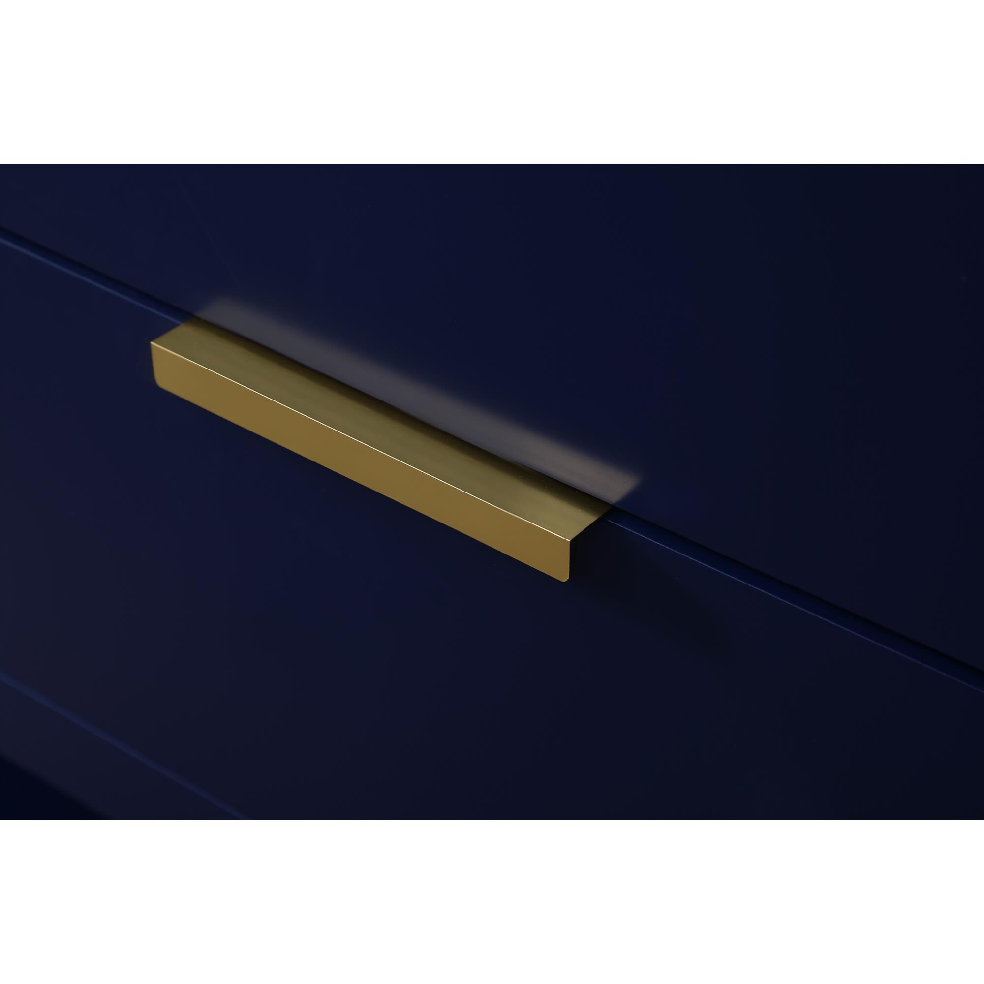 Shown in Blue finish