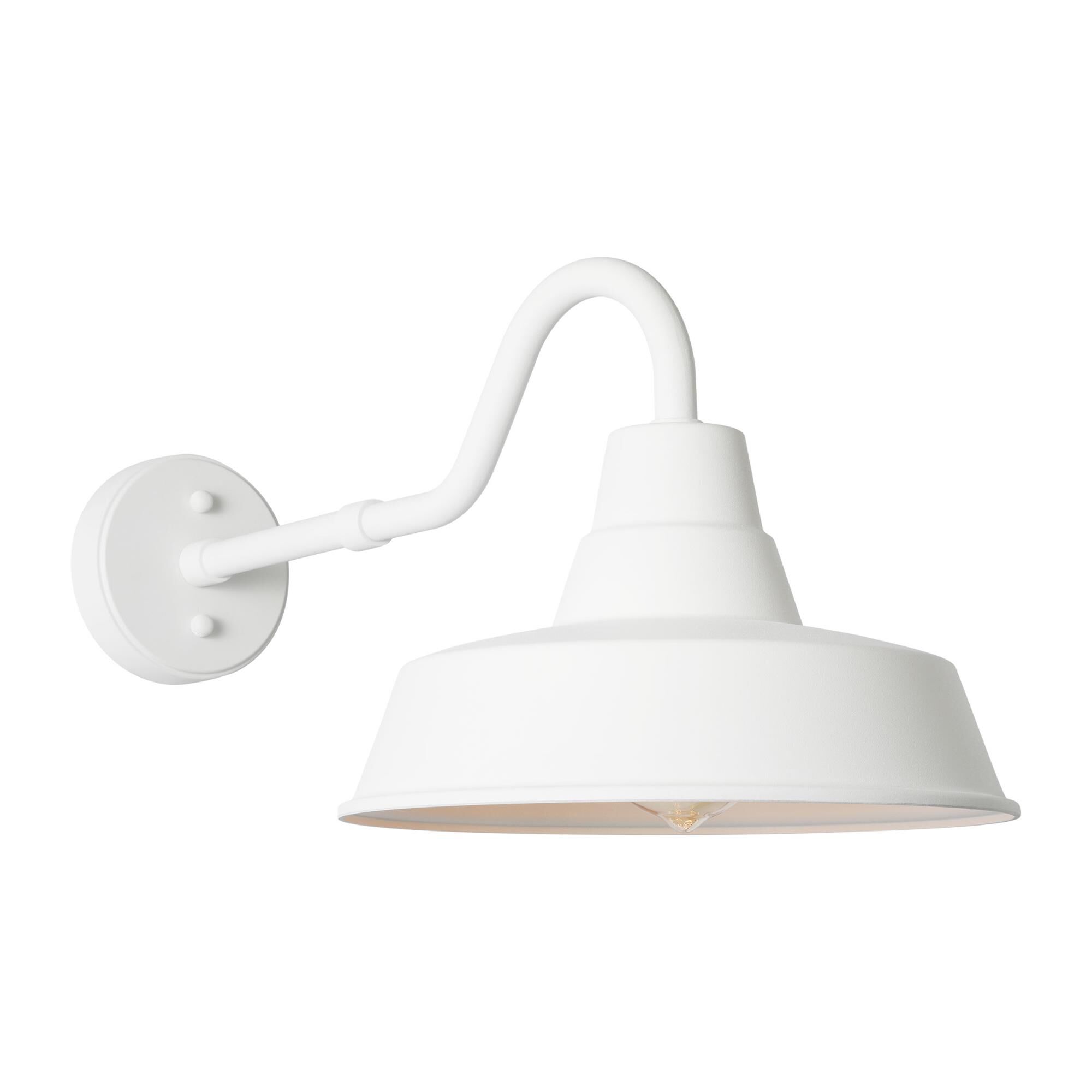 Shown in Outdoor Textured White finish