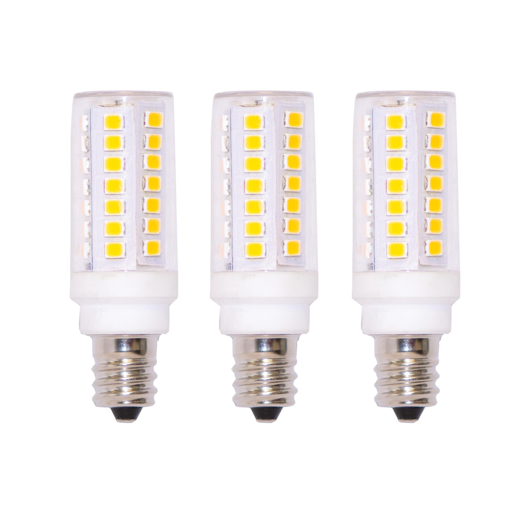Dimmable 5 Watt 3000K T6 LED Light Bulb,