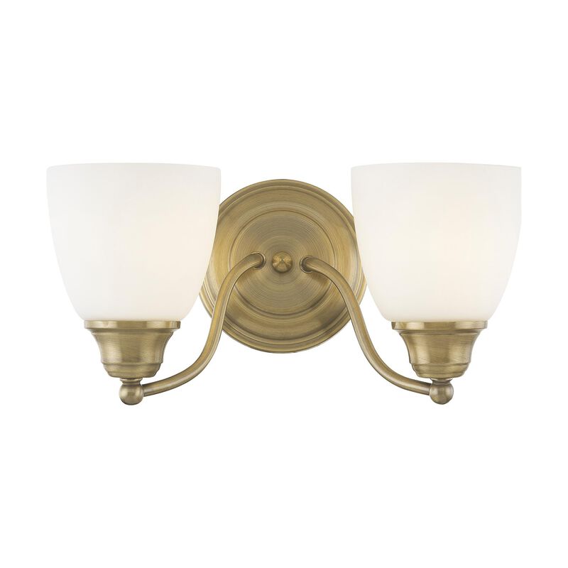 Somerville 15 Inch 2 Light Bath Vanity Light by Livex Lighting