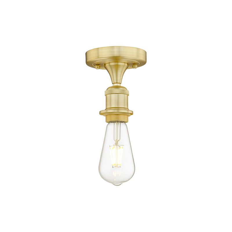 Bruno Marashlian Bare Bulb 2 Inch Semi Flush Mount by Innovations Lighting