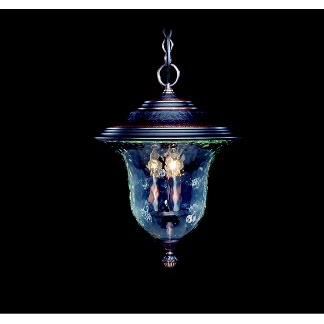 Carcassonne 18 Inch Tall 3 Light Outdoor Hanging Lantern by Framburg