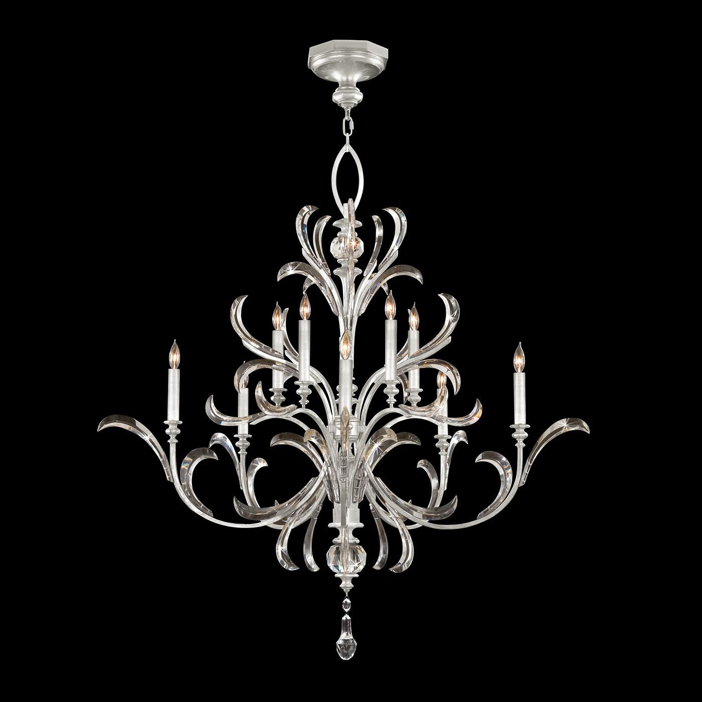 Beveled Arcs Chandelier by Fine Art Handcrafted Lighting