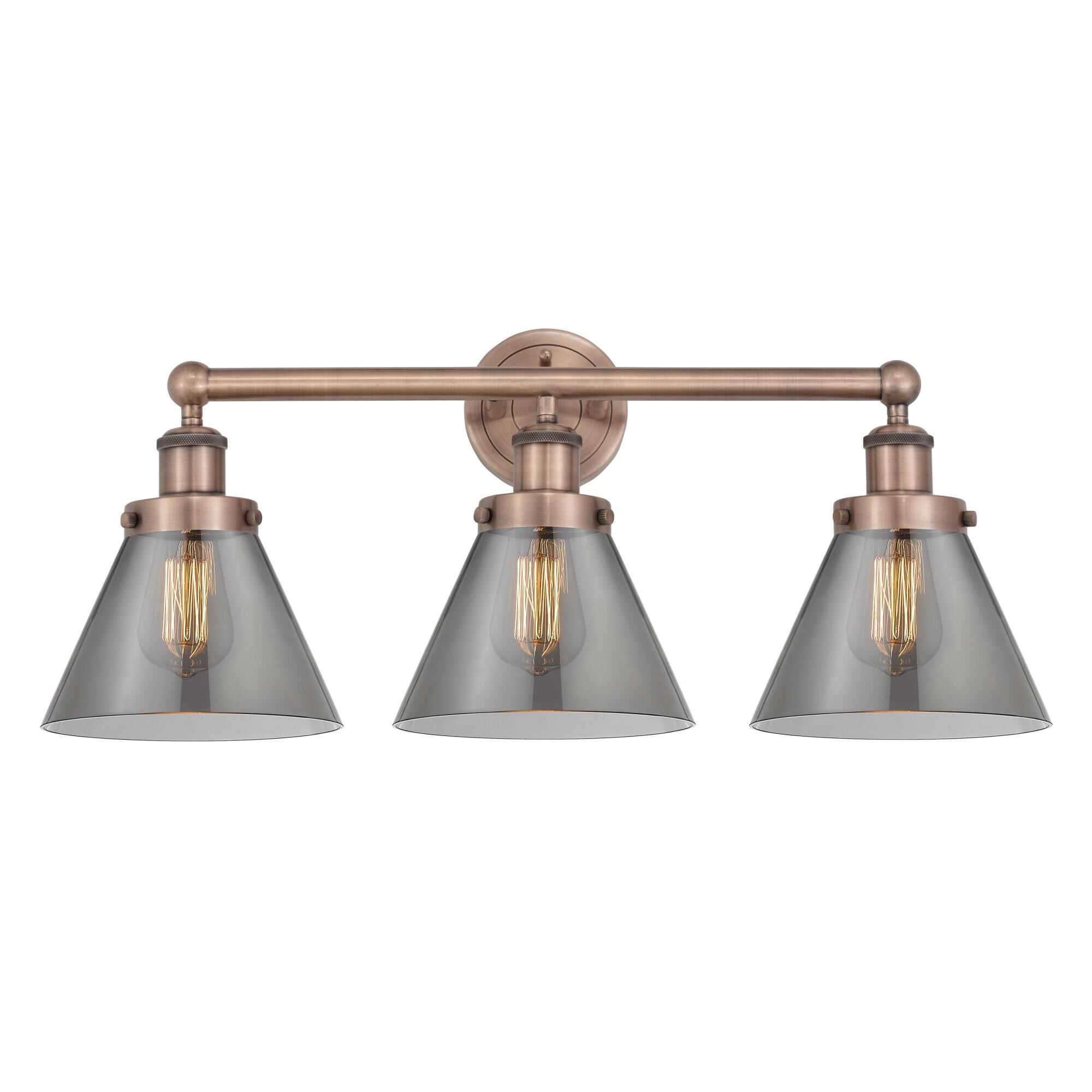 Bruno Marashlian Cone 25 Inch 3 Light Bath Vanity Light by Innovations Lighting