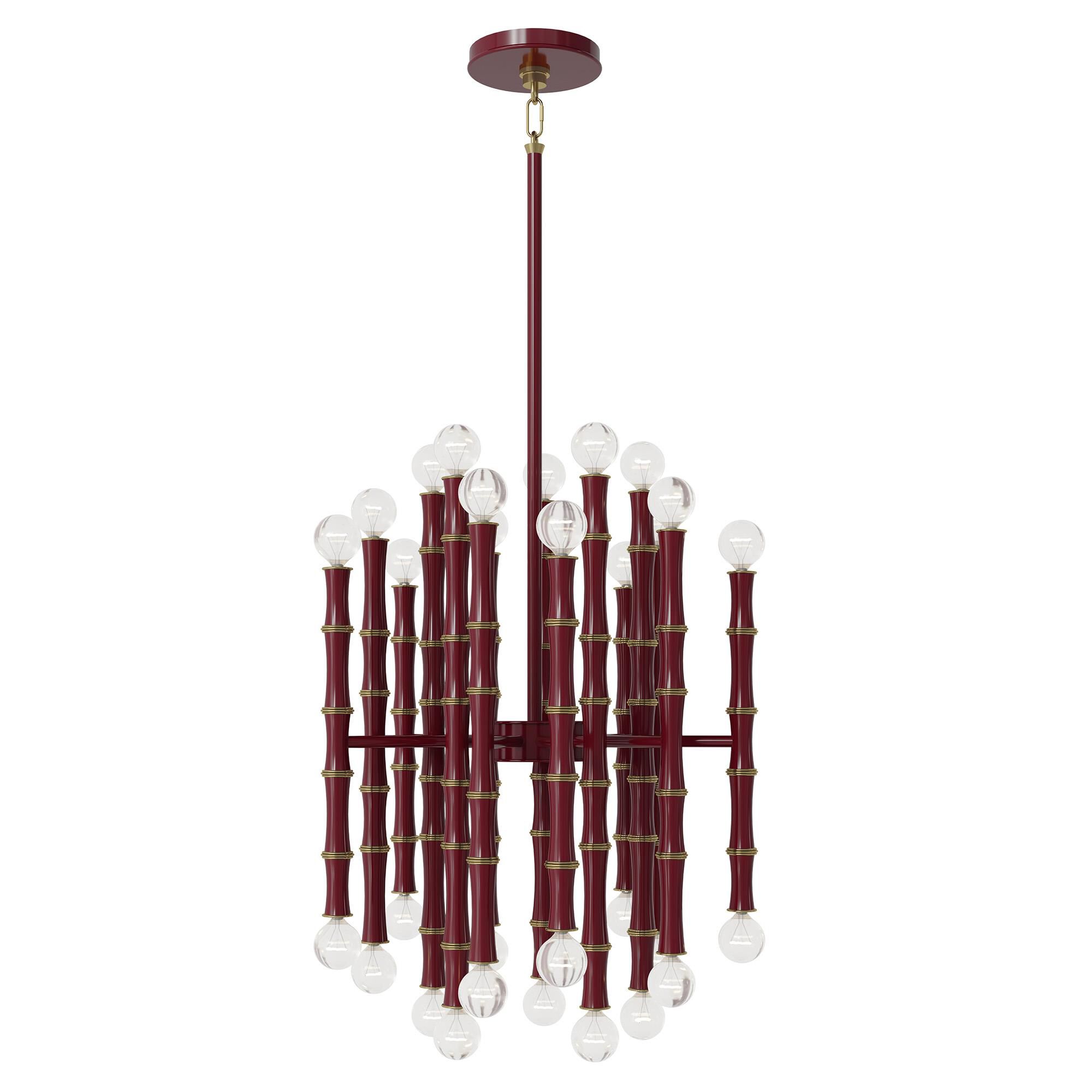 Shown in Sugar Plum finish and Modern Brass accent