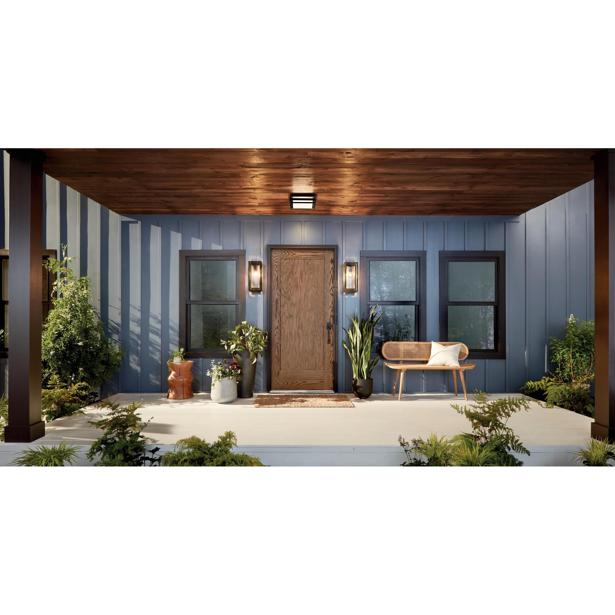 Kichler Lighting Mercer 16 Inch Tall Outdoor Wall Light