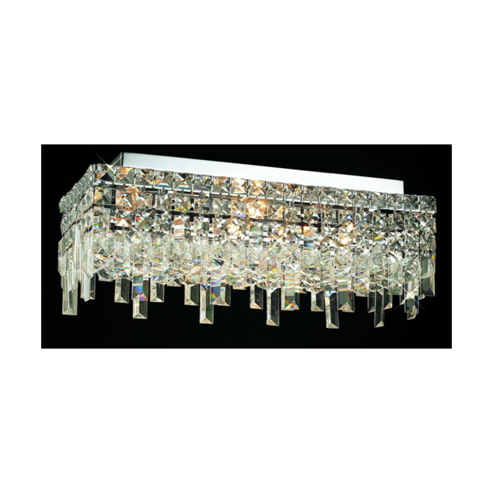 Maxim 20 Inch 4 Light Flush Mount by Elegant Lighting