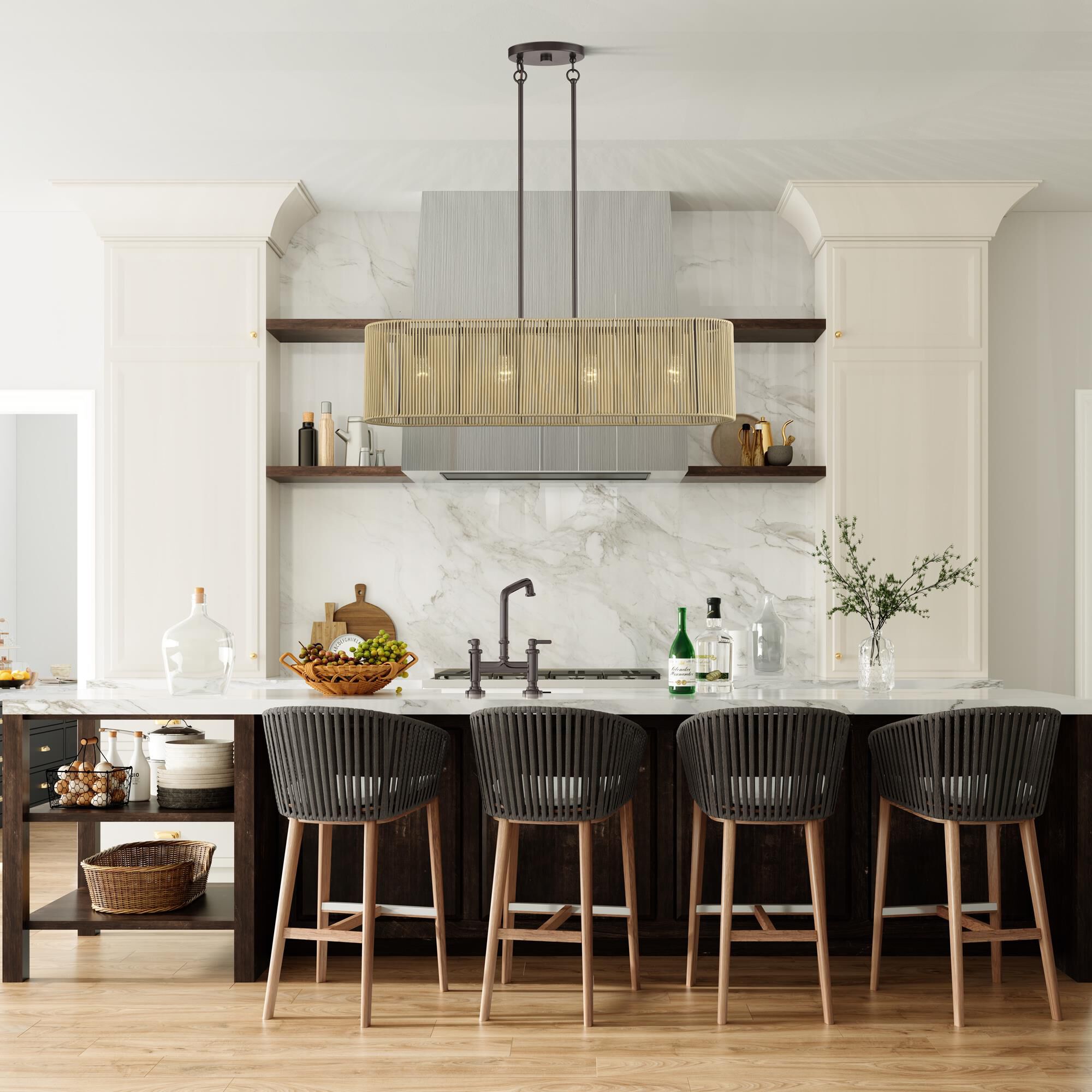 Goldiemesh 36 Inch Linear Suspension Light by Livex Lighting