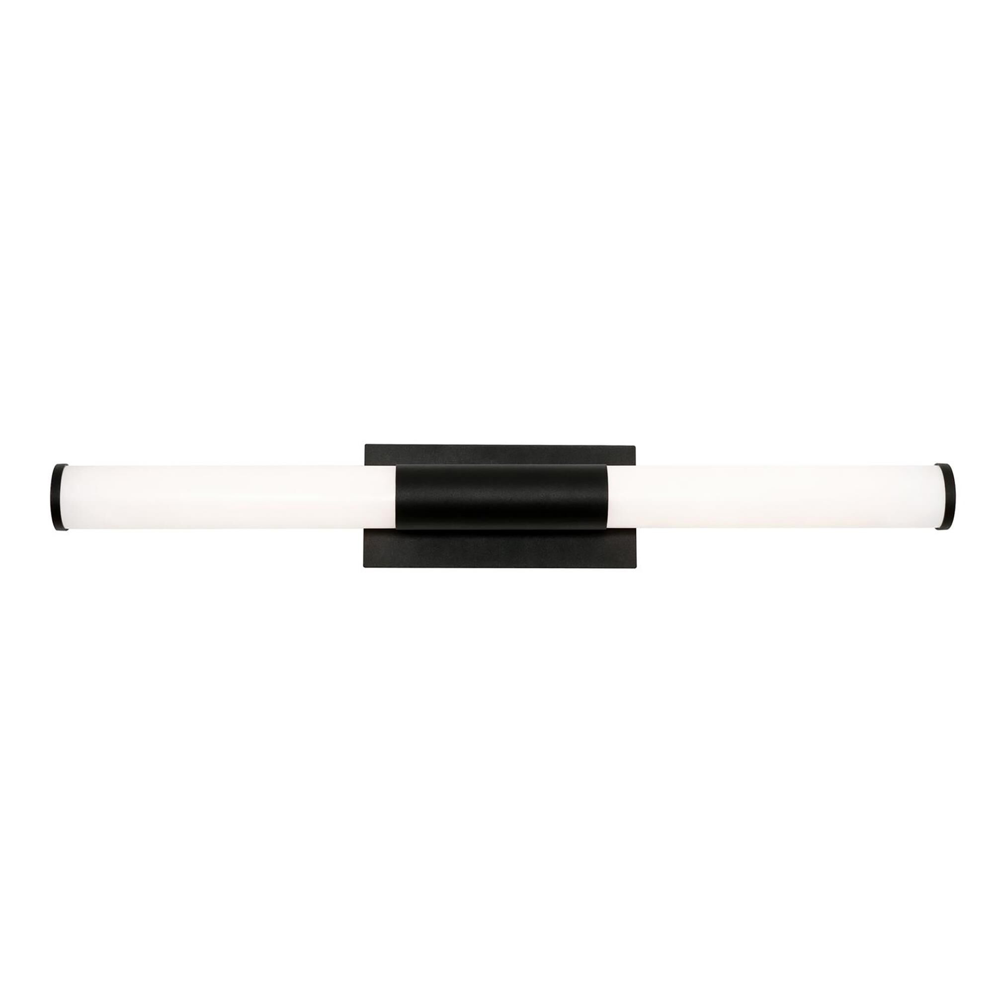 Shown in Black finish and White Acrylic glass