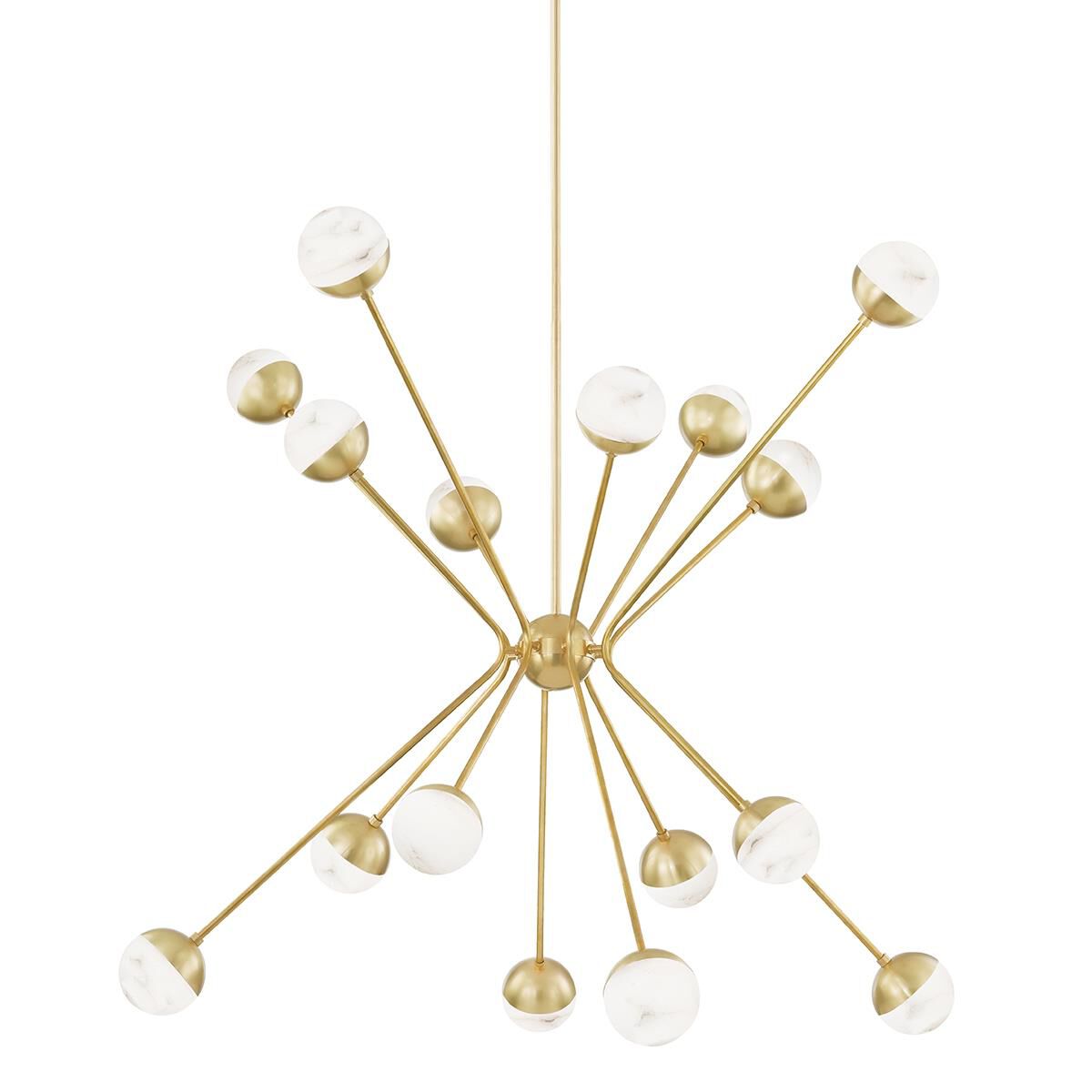 Saratoga 51 Inch Chandelier by Hudson Valley Lighting