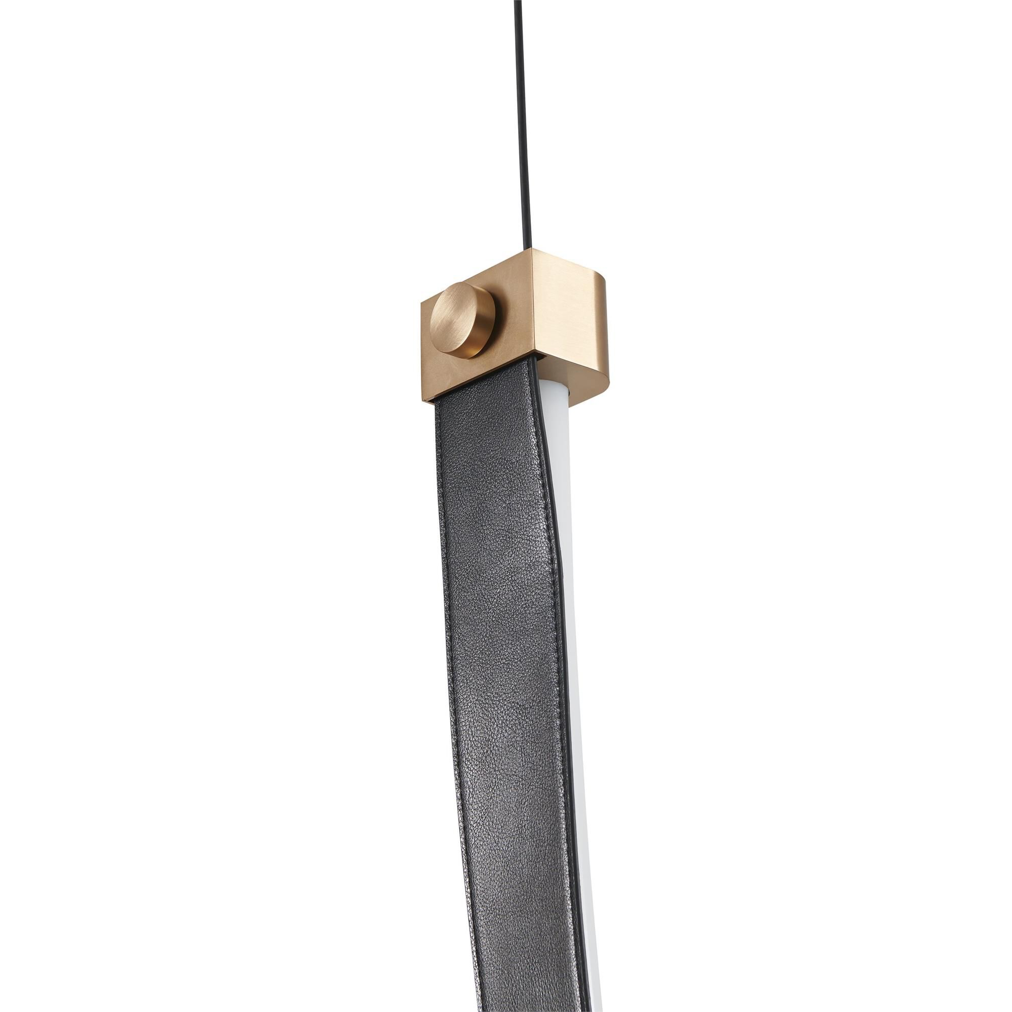 Shown in Champagne Gold finish and White shade
