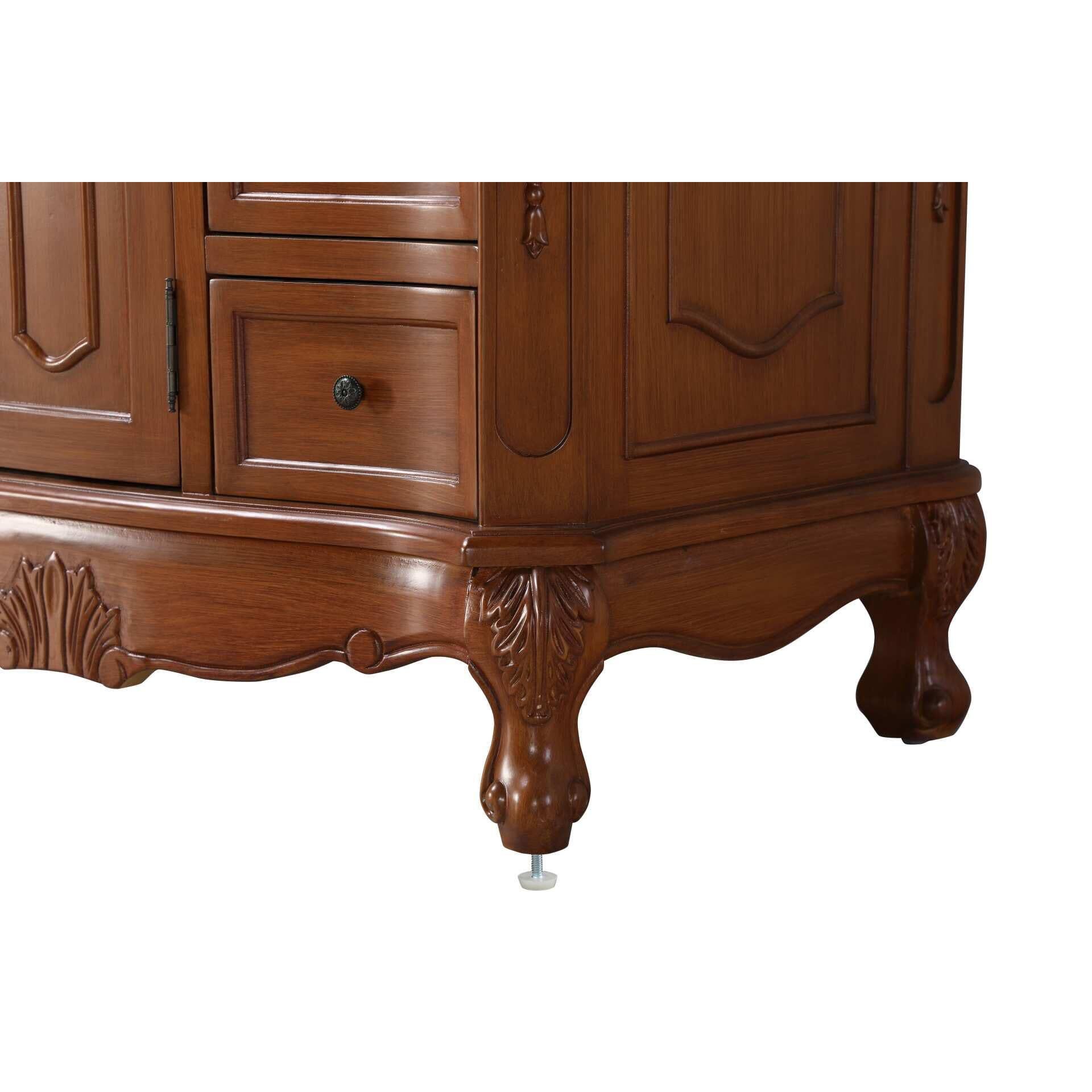 Shown in Teak finish