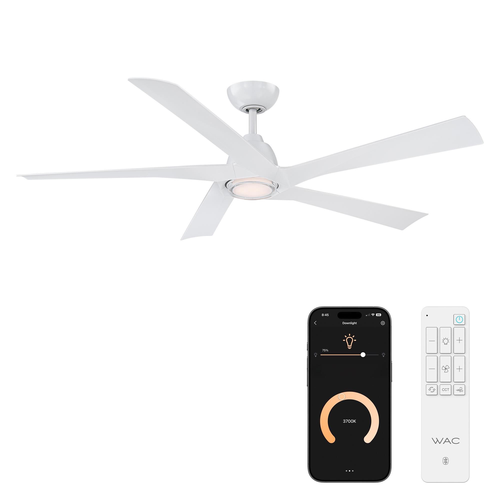 Zeke 60 Inch Ceiling Fan by WAC Lighting