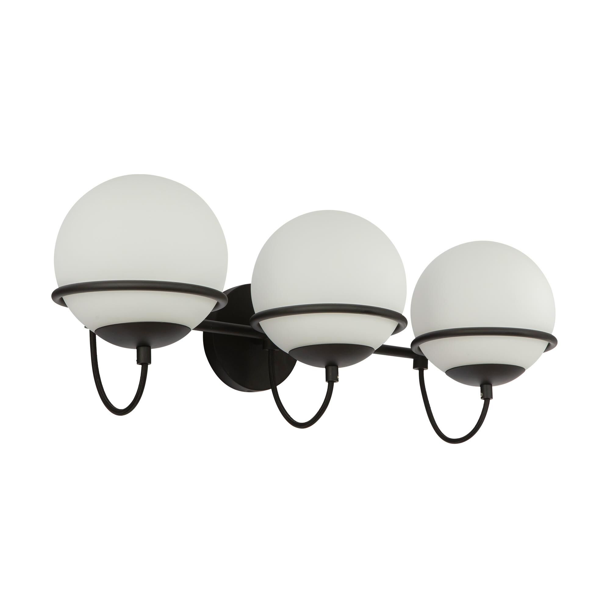 Shown in Aged Brass/Opal Glass|matte Black/Opal Glass finish and Opal glass and Opal Glass shade