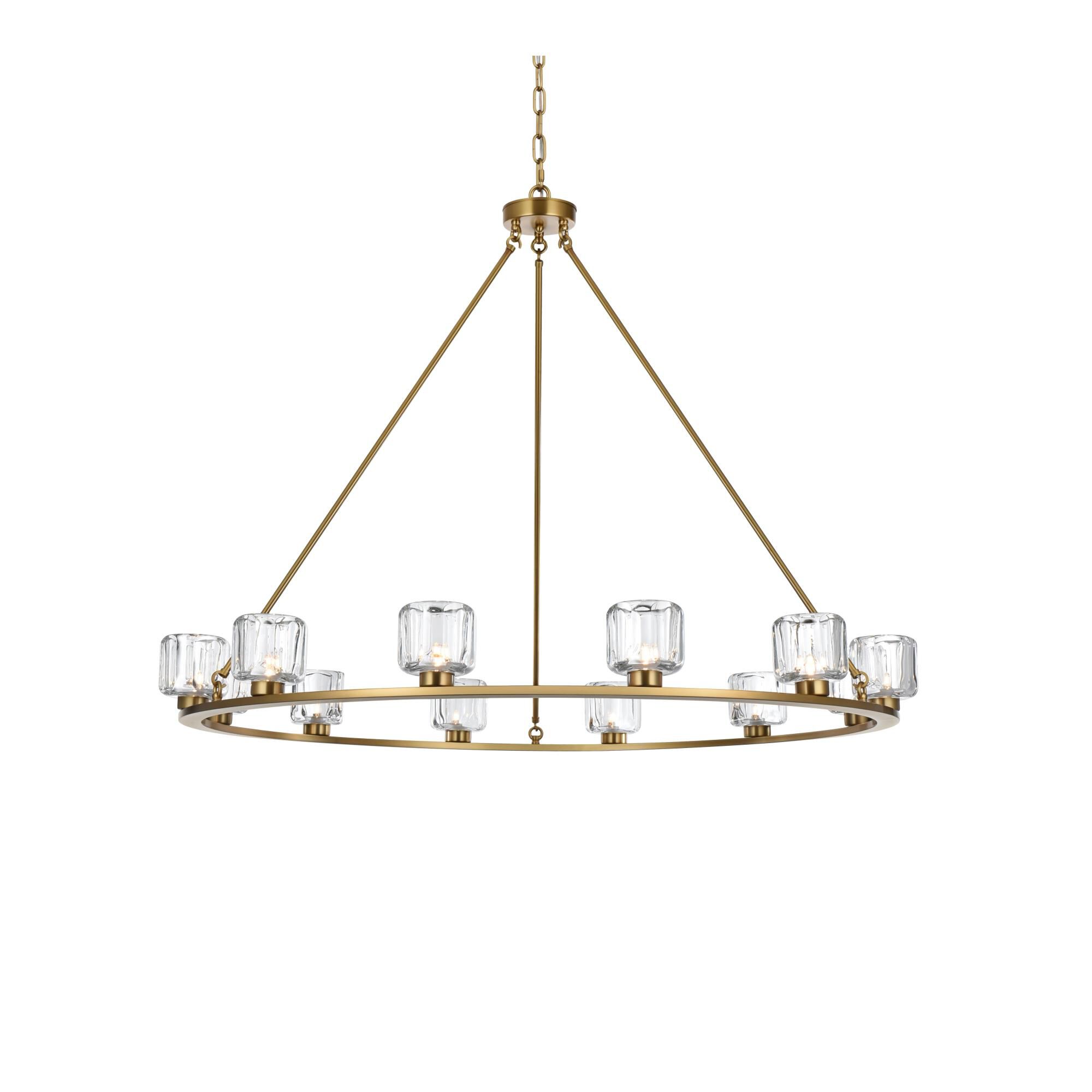 Cadence 48 Inch Chandelier by Elegant Lighting