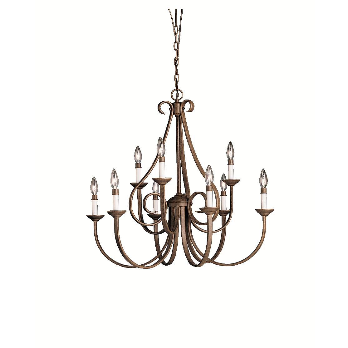 Dover 32 Inch 9 Light Chandelier by Kichler Lighting