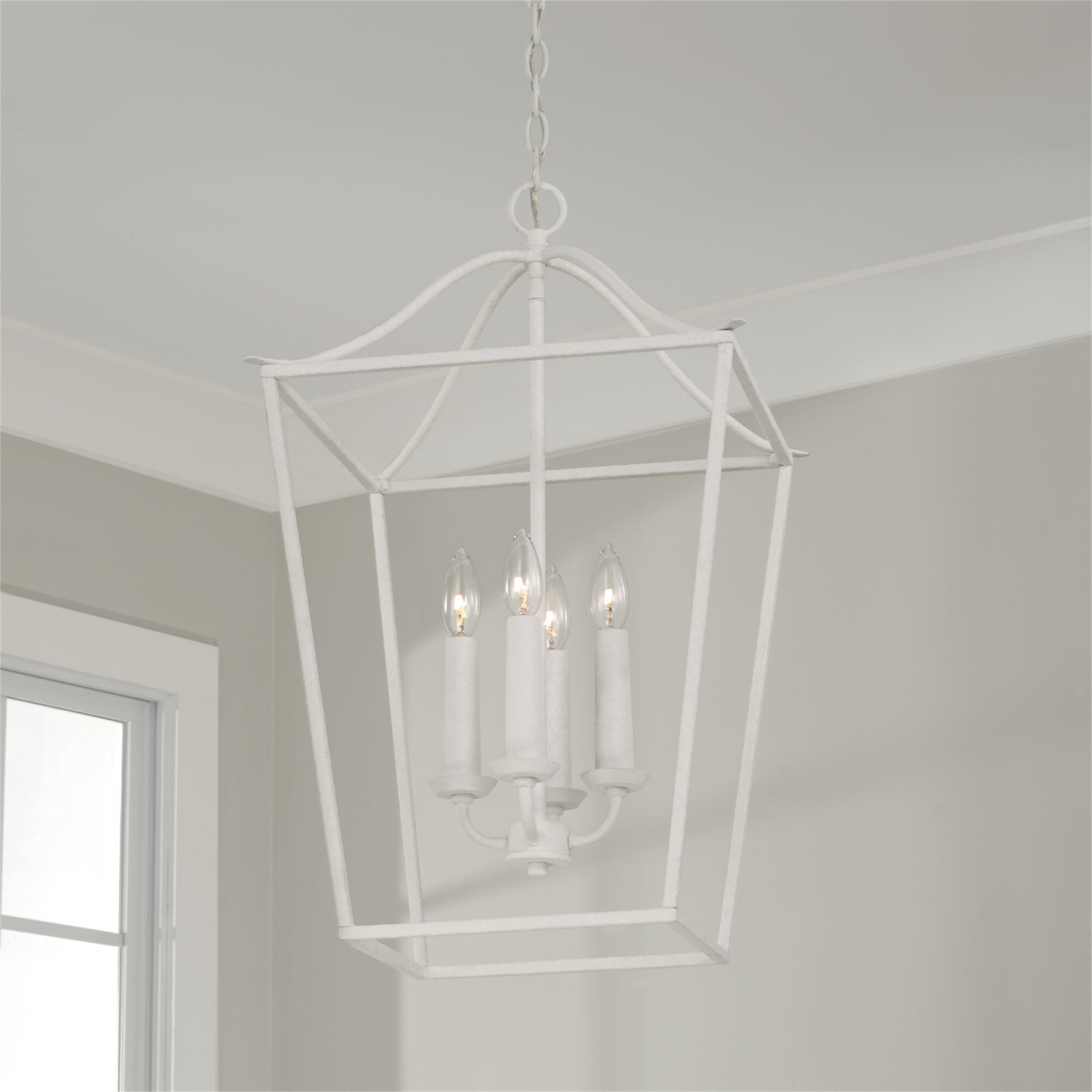Shown in Textured White finish