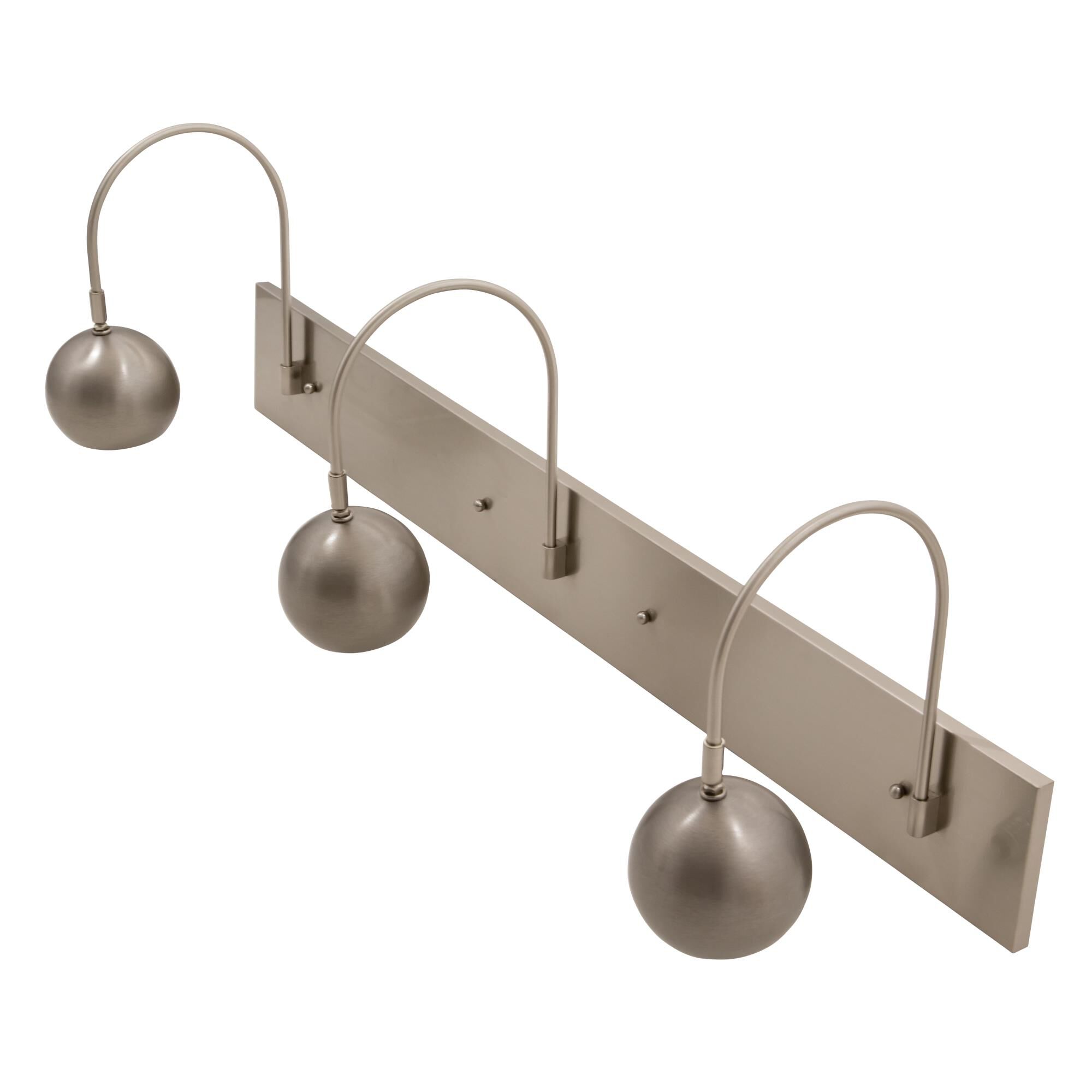 Shown in Satin Nickel finish and Metal shade