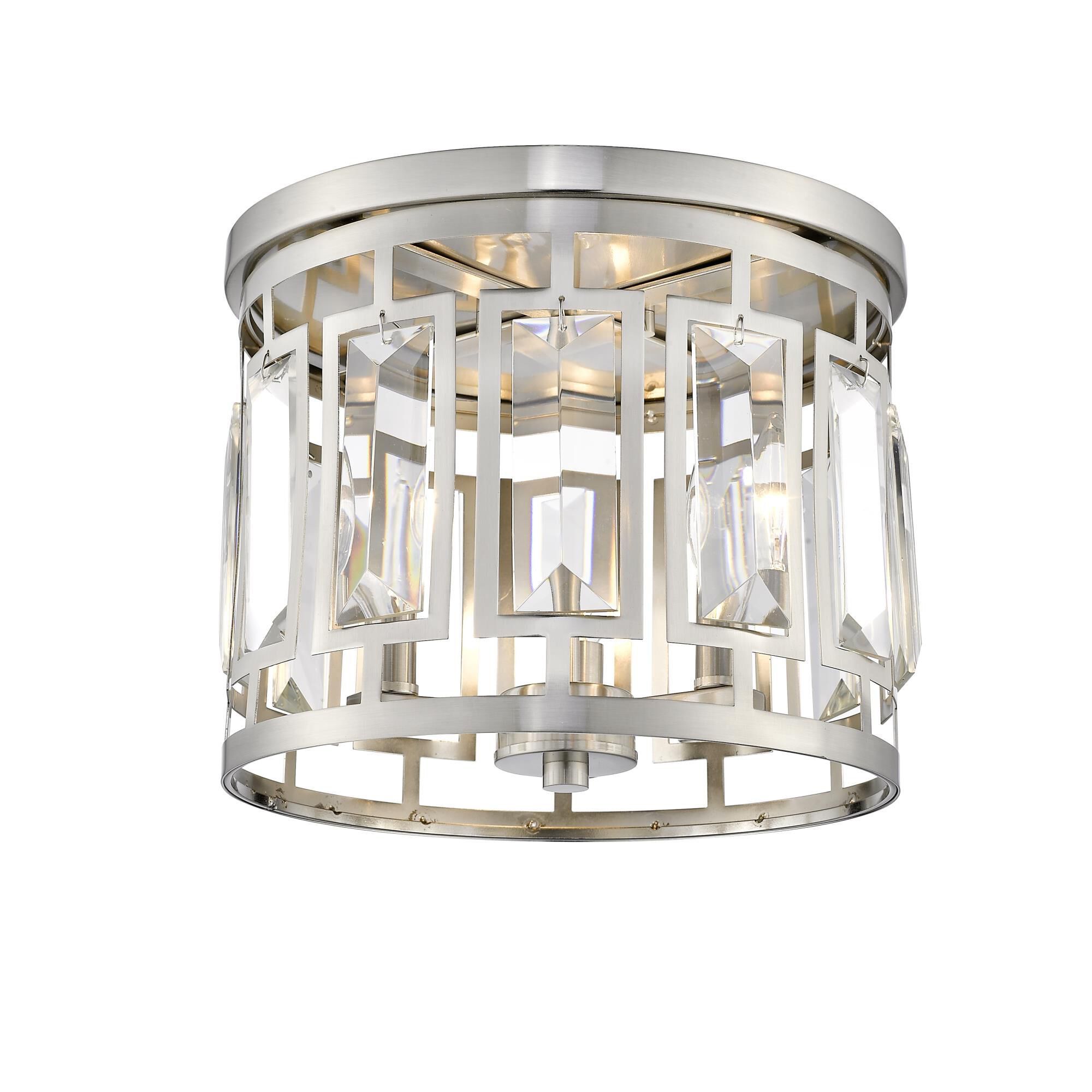 Mersesse 12 Inch 3 Light Flush Mount by Z-Lite