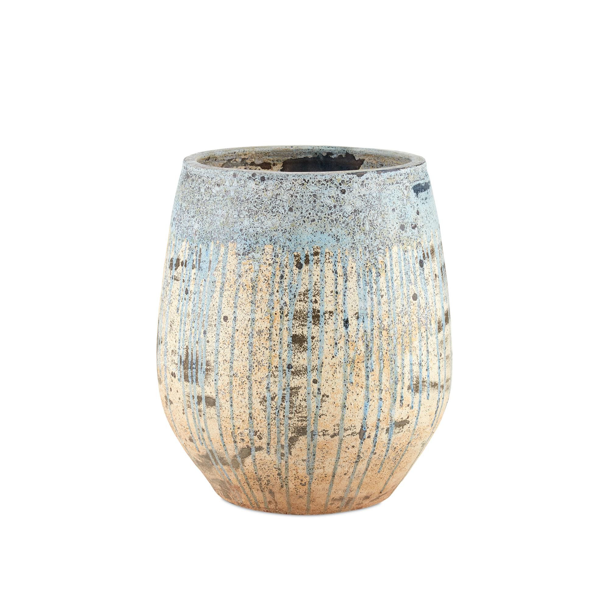 Shown in Greenish, Milky White, Blue Drip finish