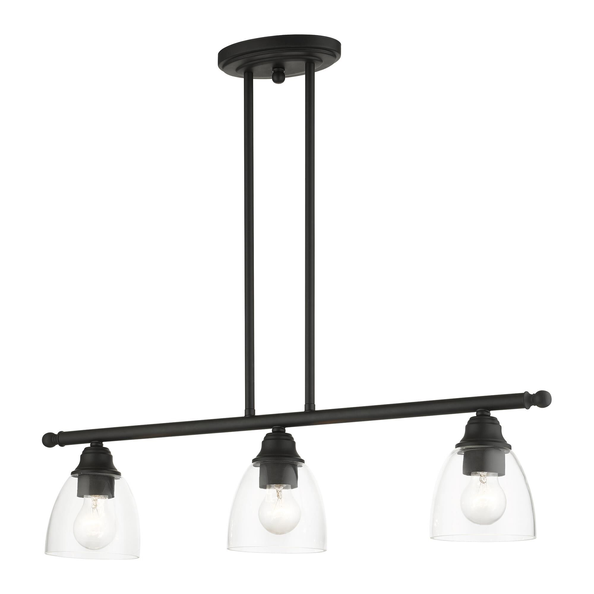 Montgomery 30 Inch 3 Light Linear Suspension Light by Livex Lighting