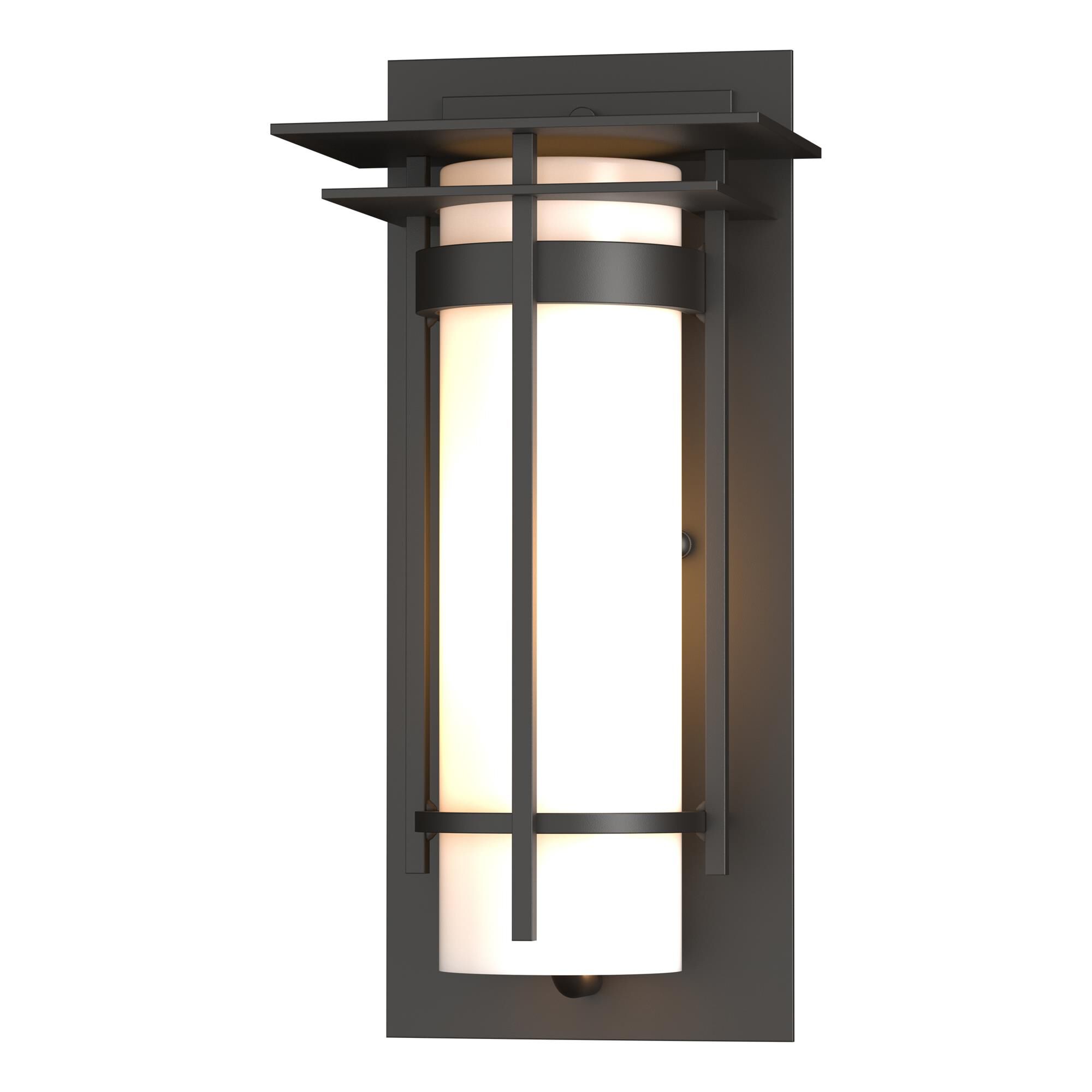 Hubbardton Forge Banded 12 Inch Tall Outdoor Wall Light