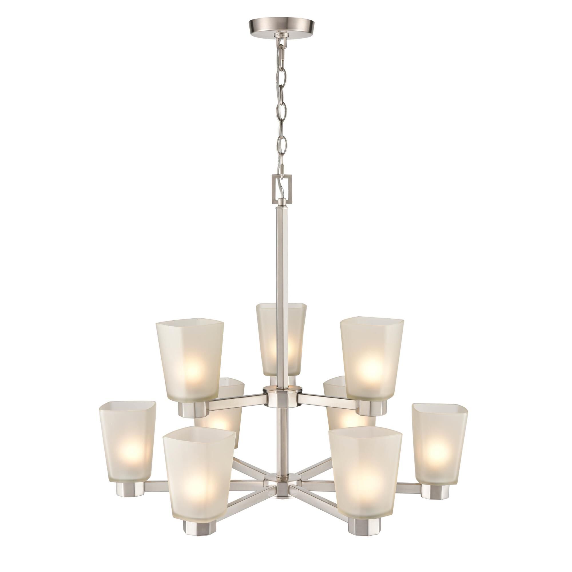 Coley 27 Inch 9 Light Chandelier by Millennium Lighting