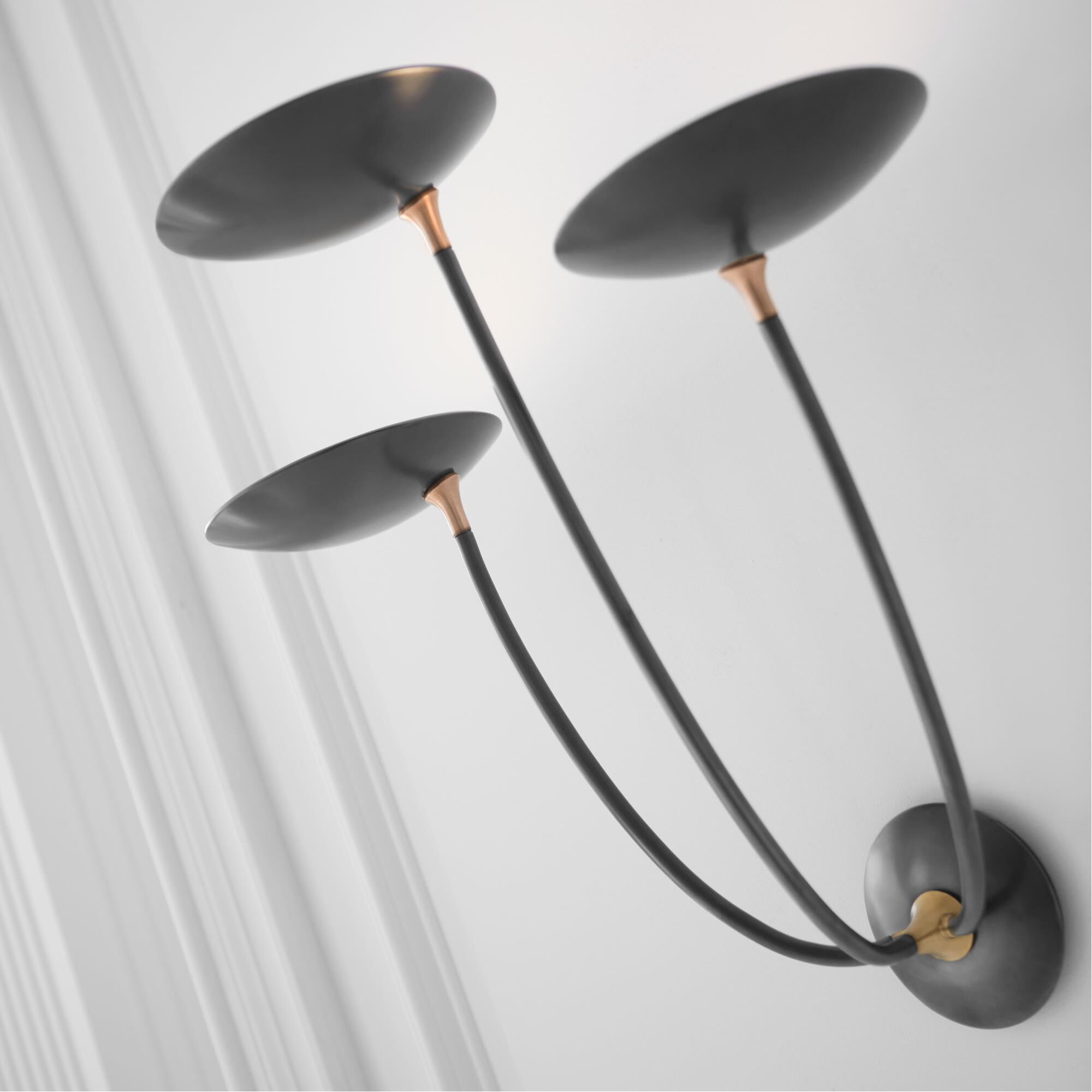 Visual Comfort Signature Collection Thomas O'Brien Keria 23 Inch LED Wall Sconce