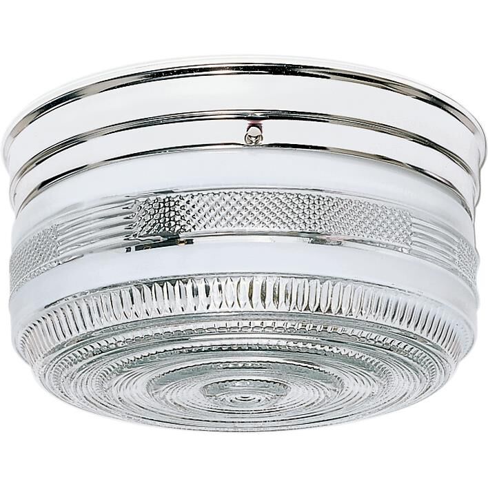 10 Inch 2 Light Flush Mount by Nuvo Lighting