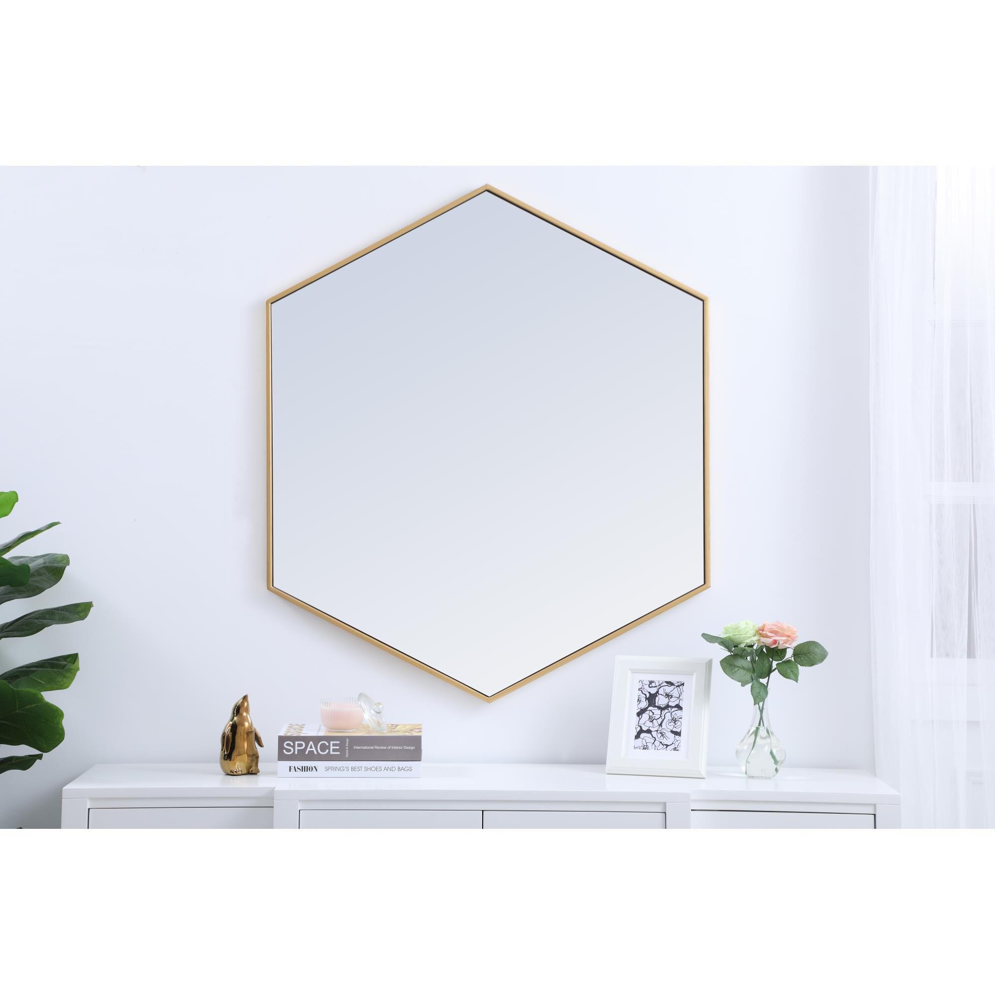 Shown in Brass finish