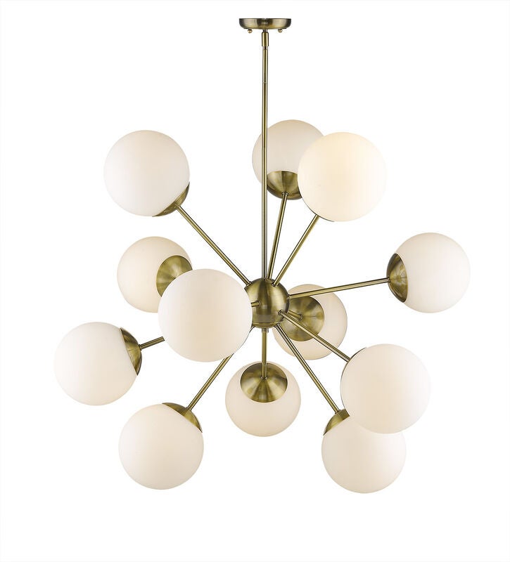 Solea 40 Inch 12 Light Chandelier by Trend Lighting