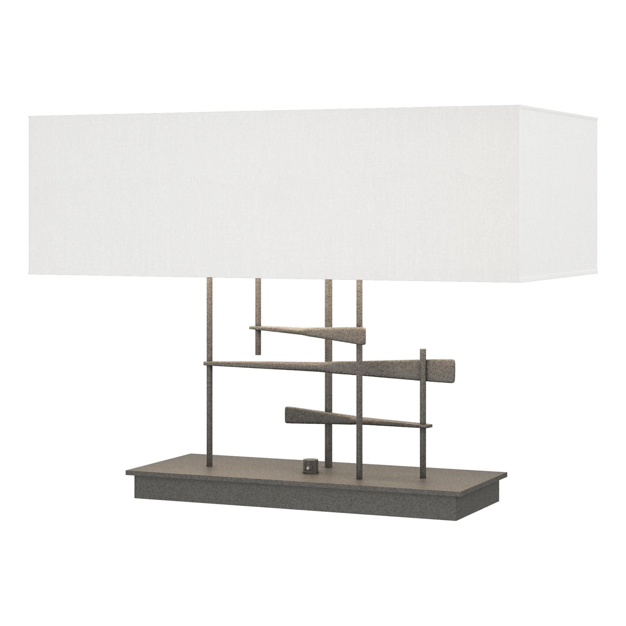 Shown in Natural Iron finish and Natural Anna shade