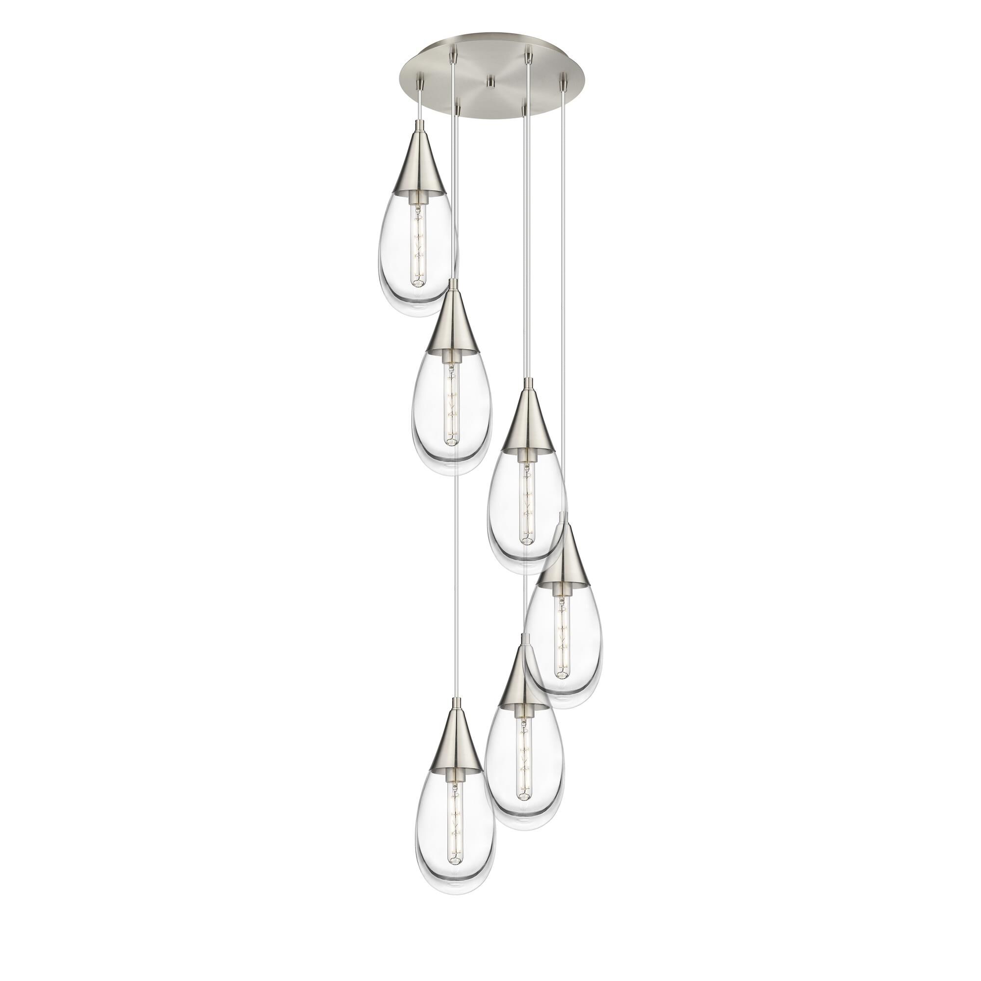 Bruno Marashlian Malone 16 Inch 6 Light Multi Light Pendant by Innovations Lighting