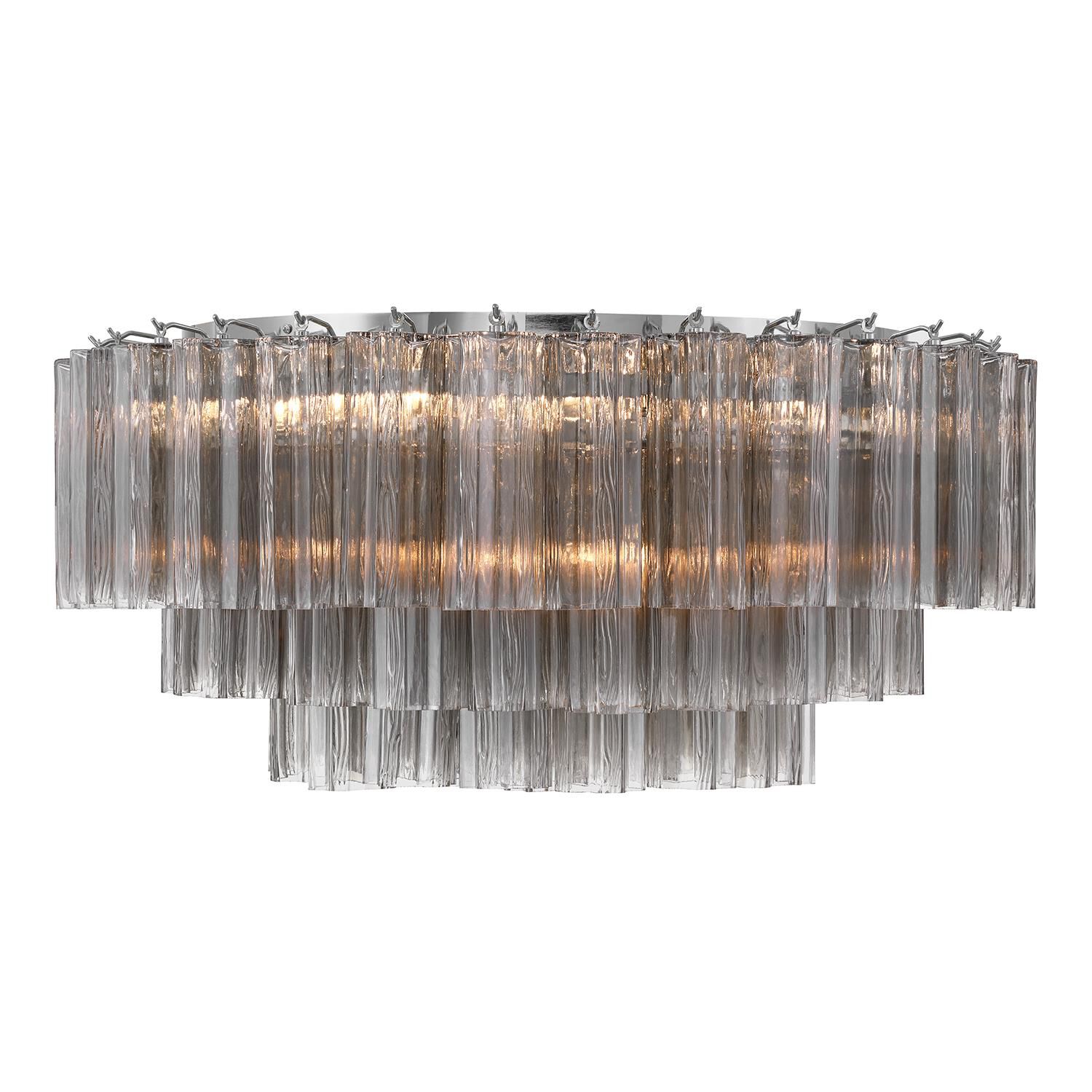 Addis 32 Inch Semi Flush Mount by Crystorama