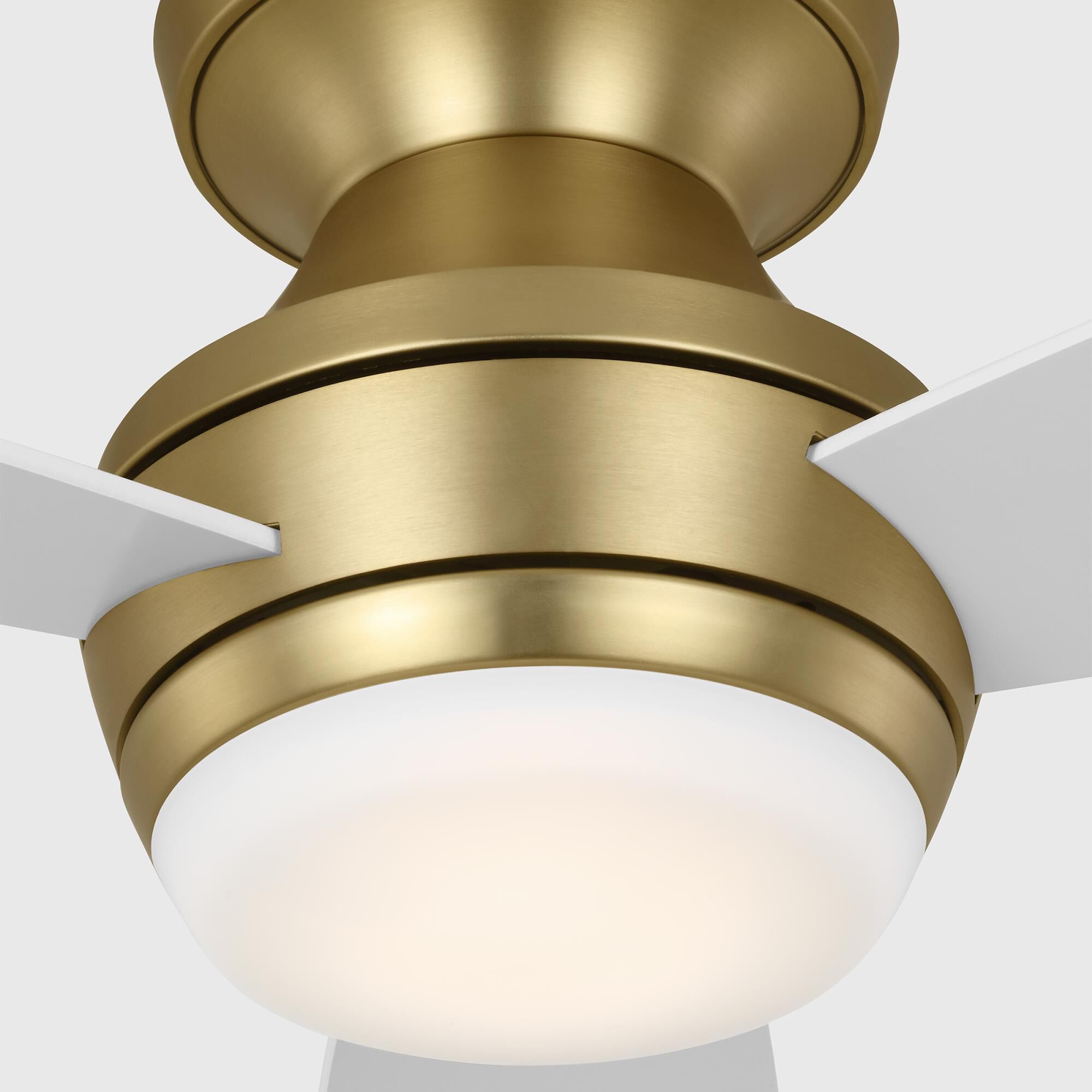 Shown in Burnished Brass finish and Frosted Acrylic Lens glass and Frosted shade