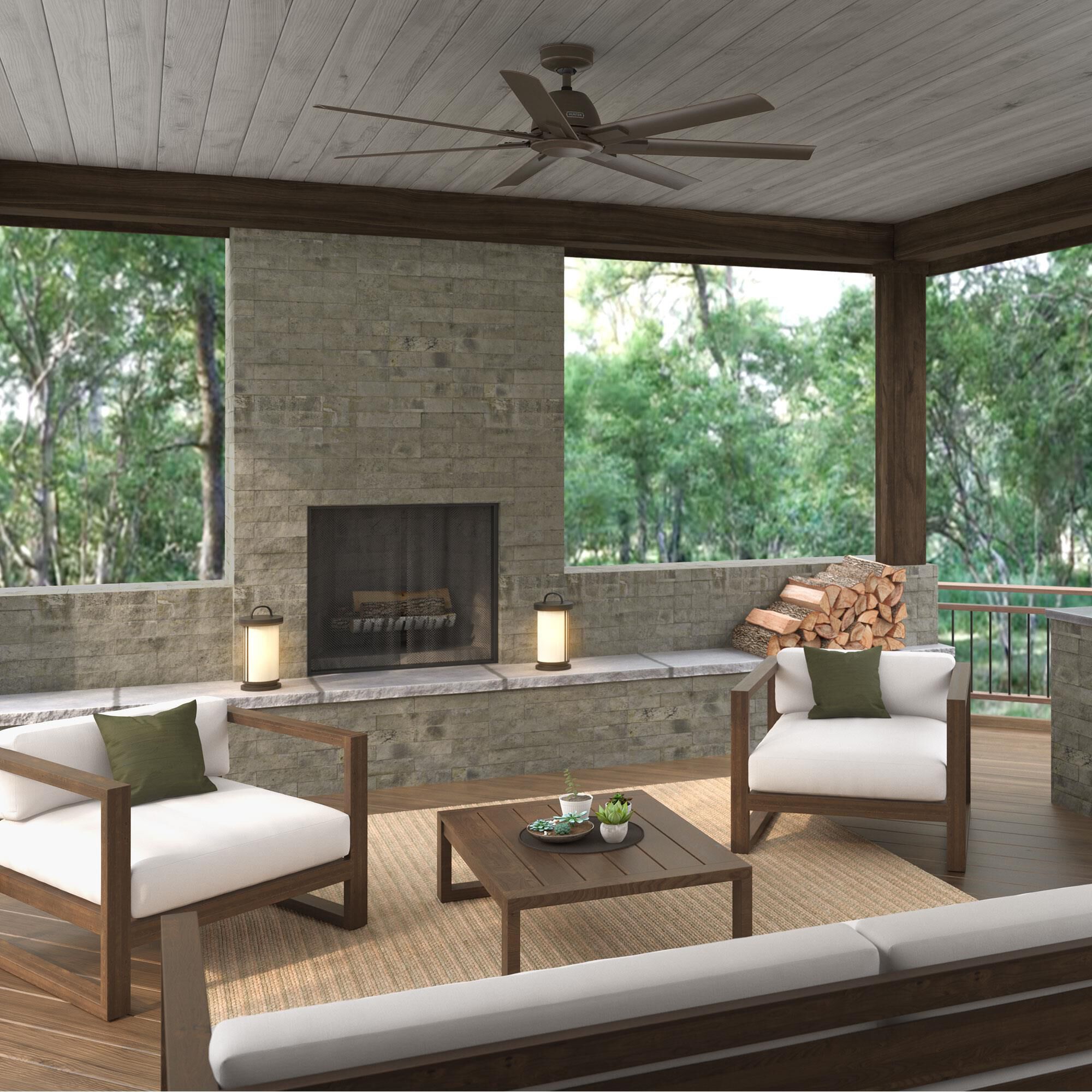 Downtown 60 Inch Ceiling Fan,