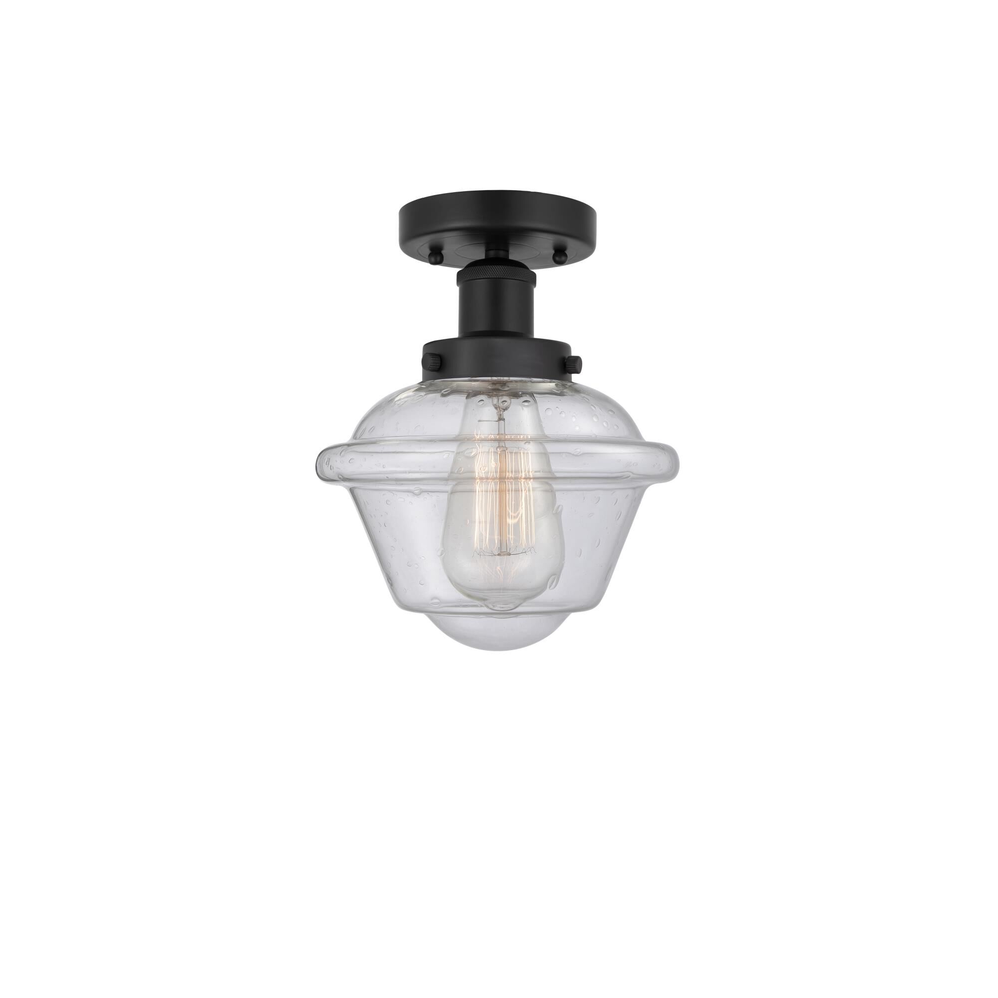Bruno Marashlian Oxford 6 Inch 1 Light Semi Flush Mount by Innovations Lighting