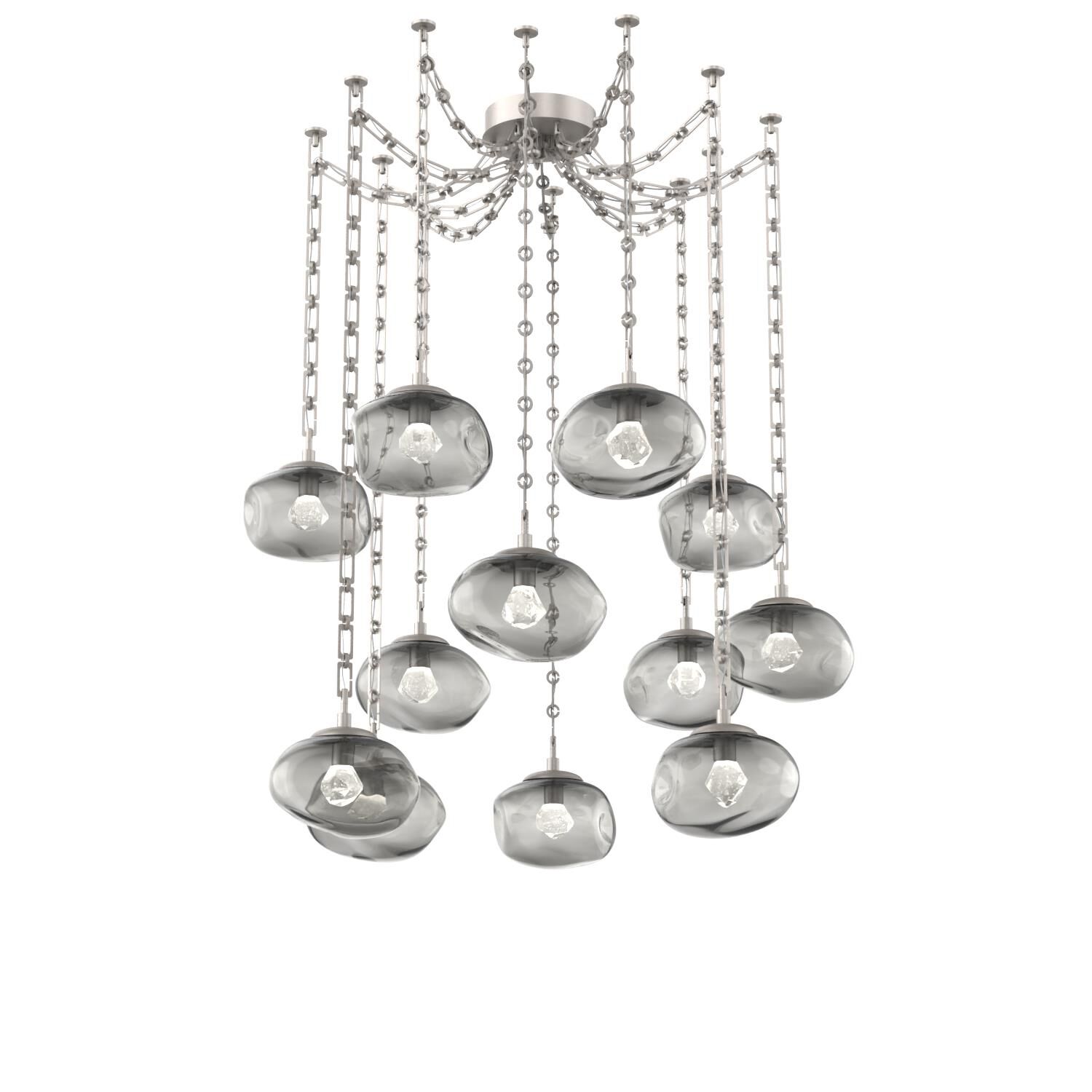Shown in Beige Silver finish and Zircon Smoke glass
