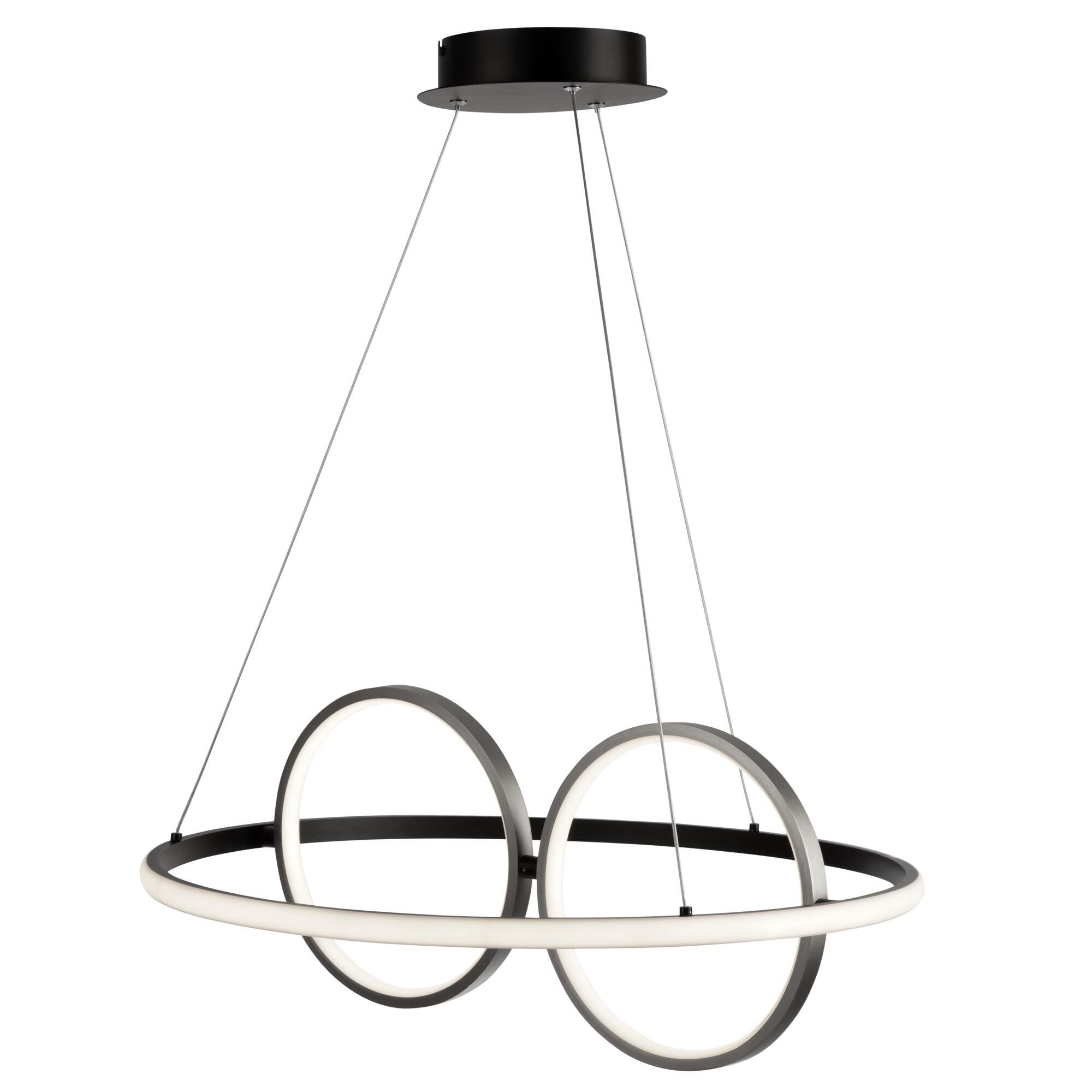 Artcraft Gemini 23 Inch LED Large Pendant
