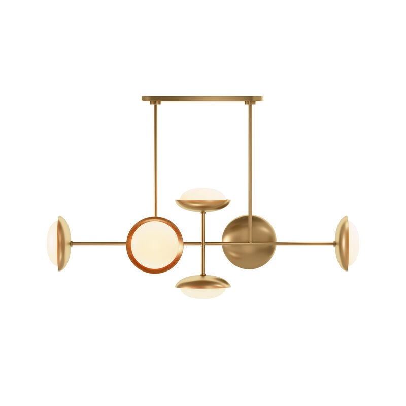 Bond Large Linear Chandelier by Regina Andrew