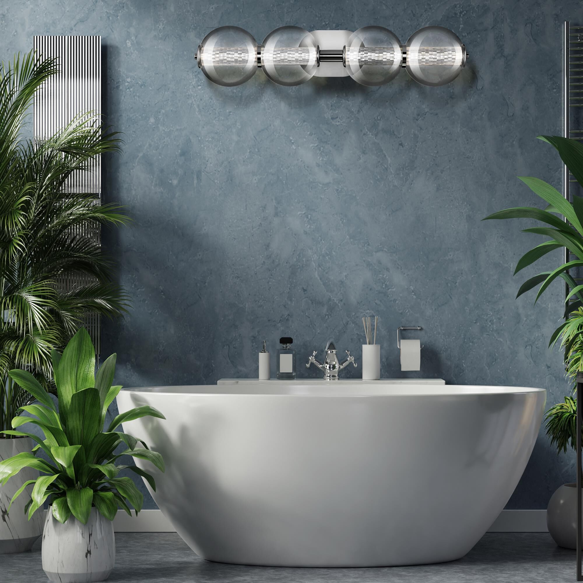 Atomo 30 Inch 4 Light Bath Vanity Light,