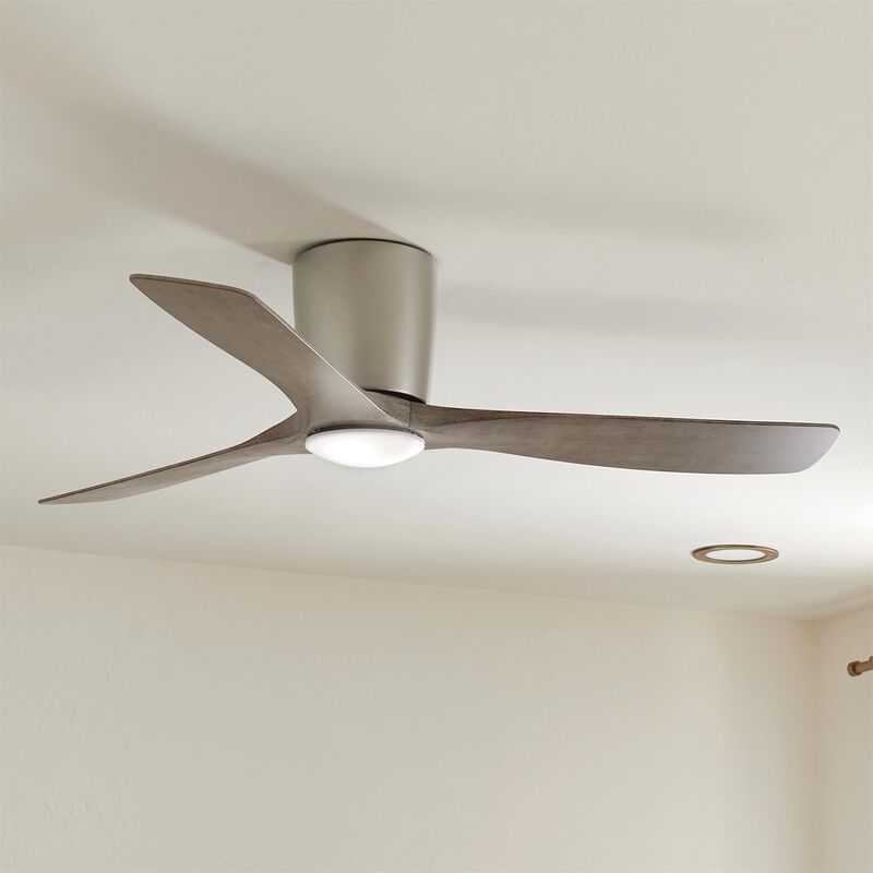 Volos 54 Inch Flush Mount Fan with Light Kit by Kichler