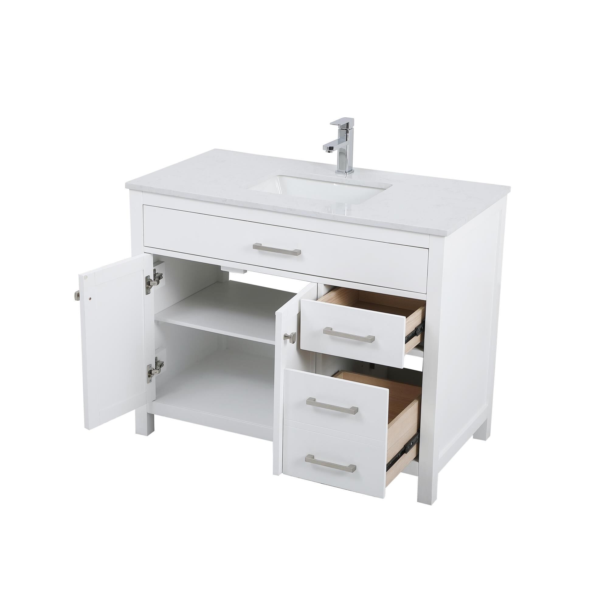 Lewis 42 Inch Bath Vanity by Elegant Decor